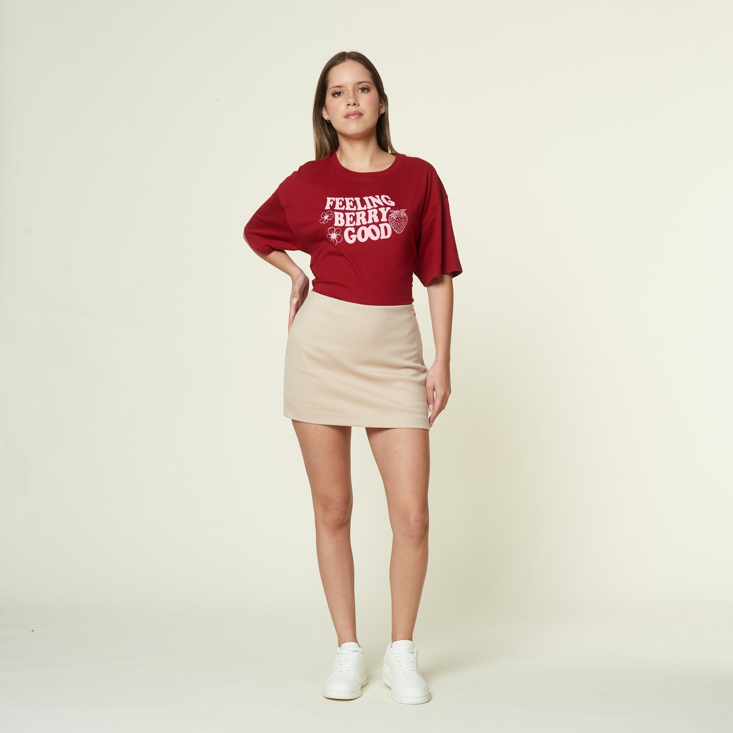 Falda Cayetana Beige