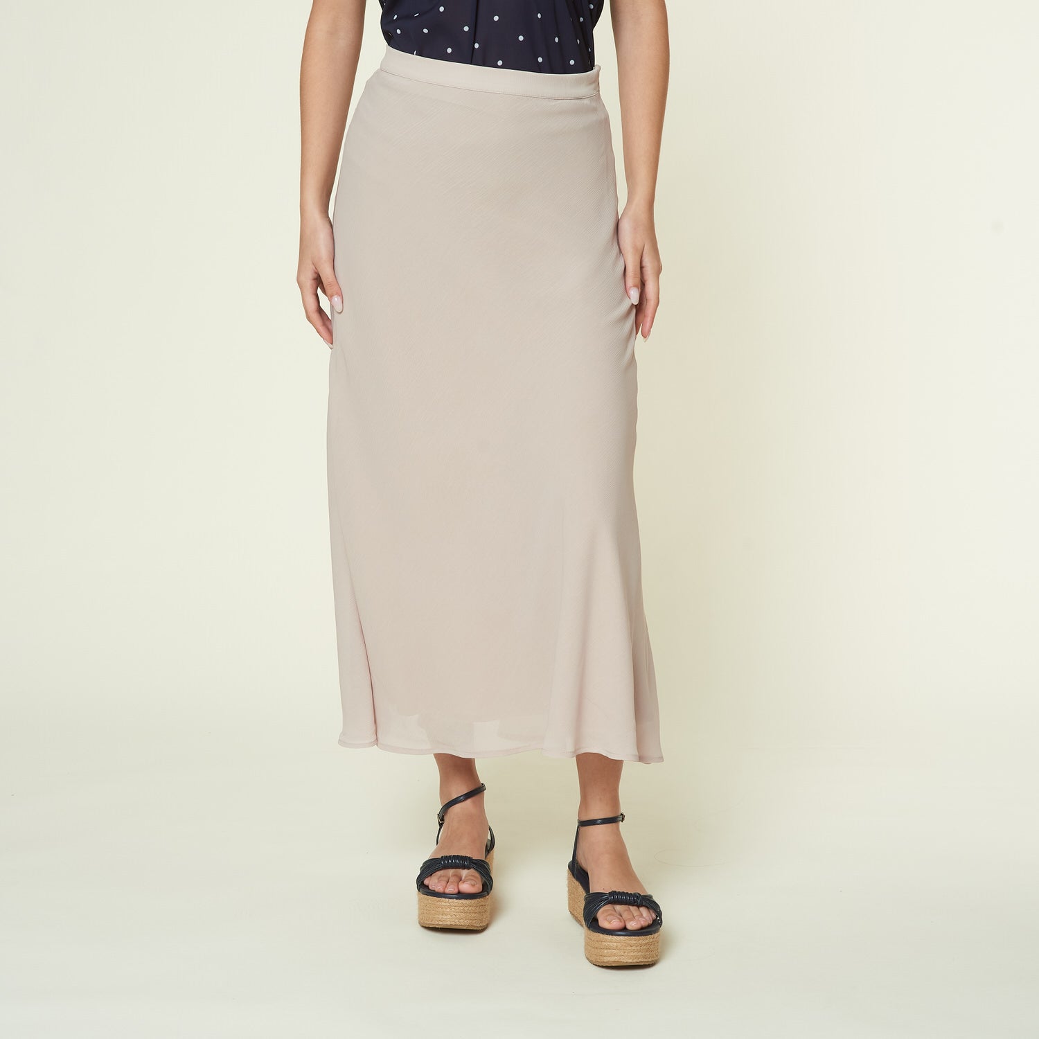 Falda Cecilia Beige
