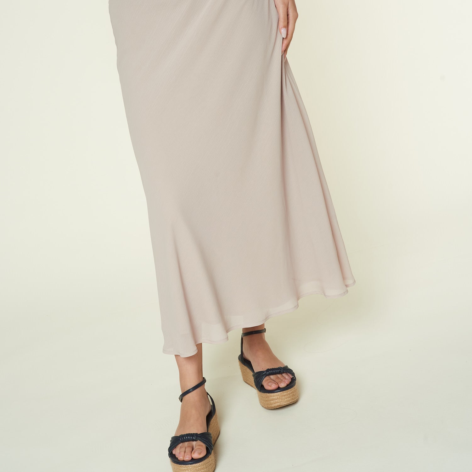 Falda Cecilia Beige