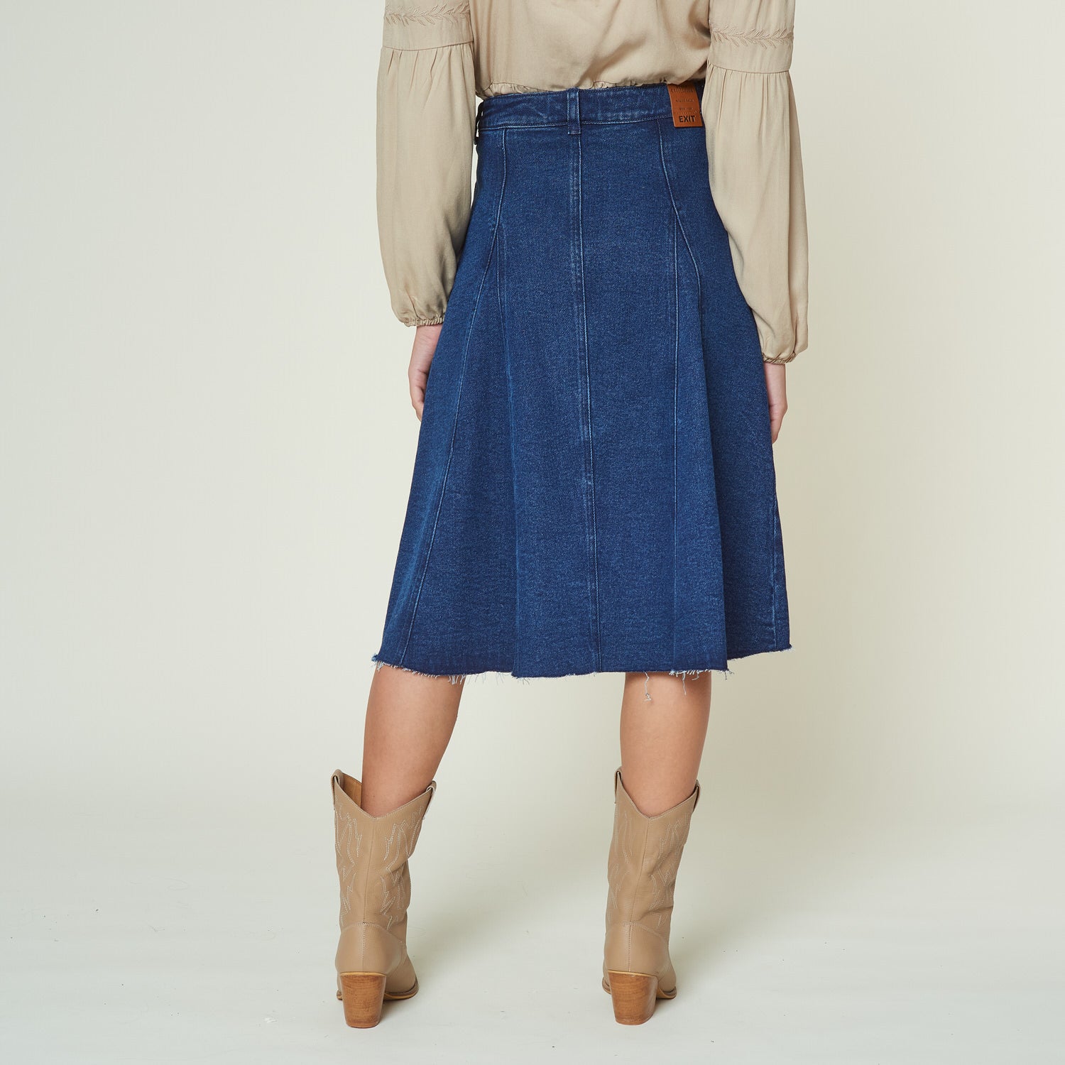 Falda Opera Azul