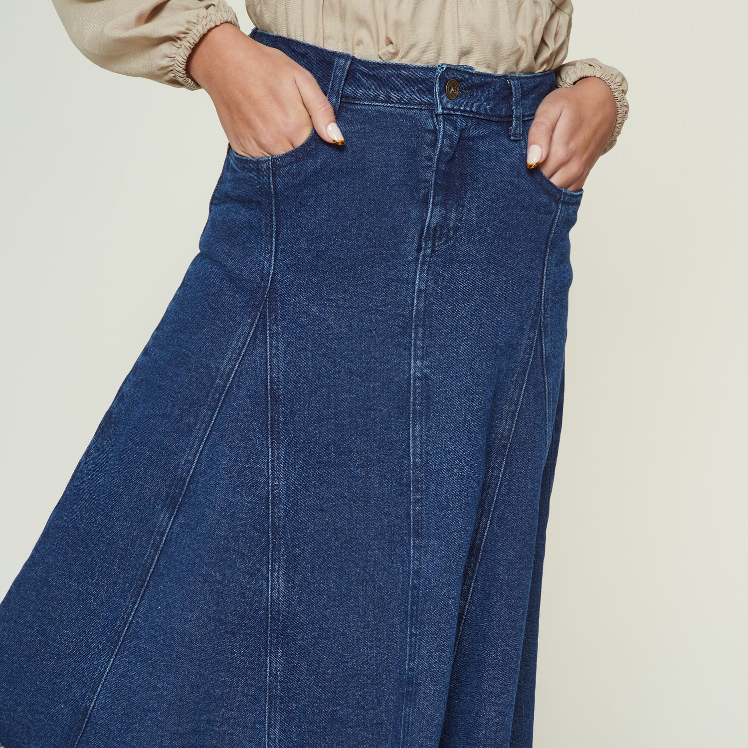 Falda Opera Azul