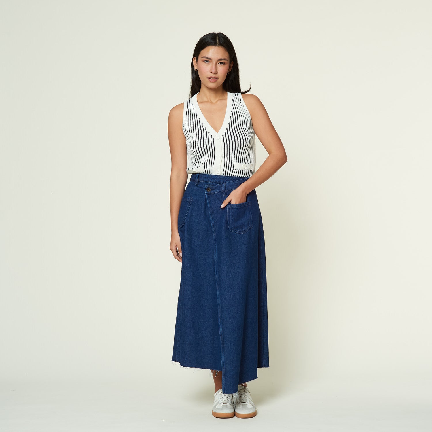 Falda Paloma Azul