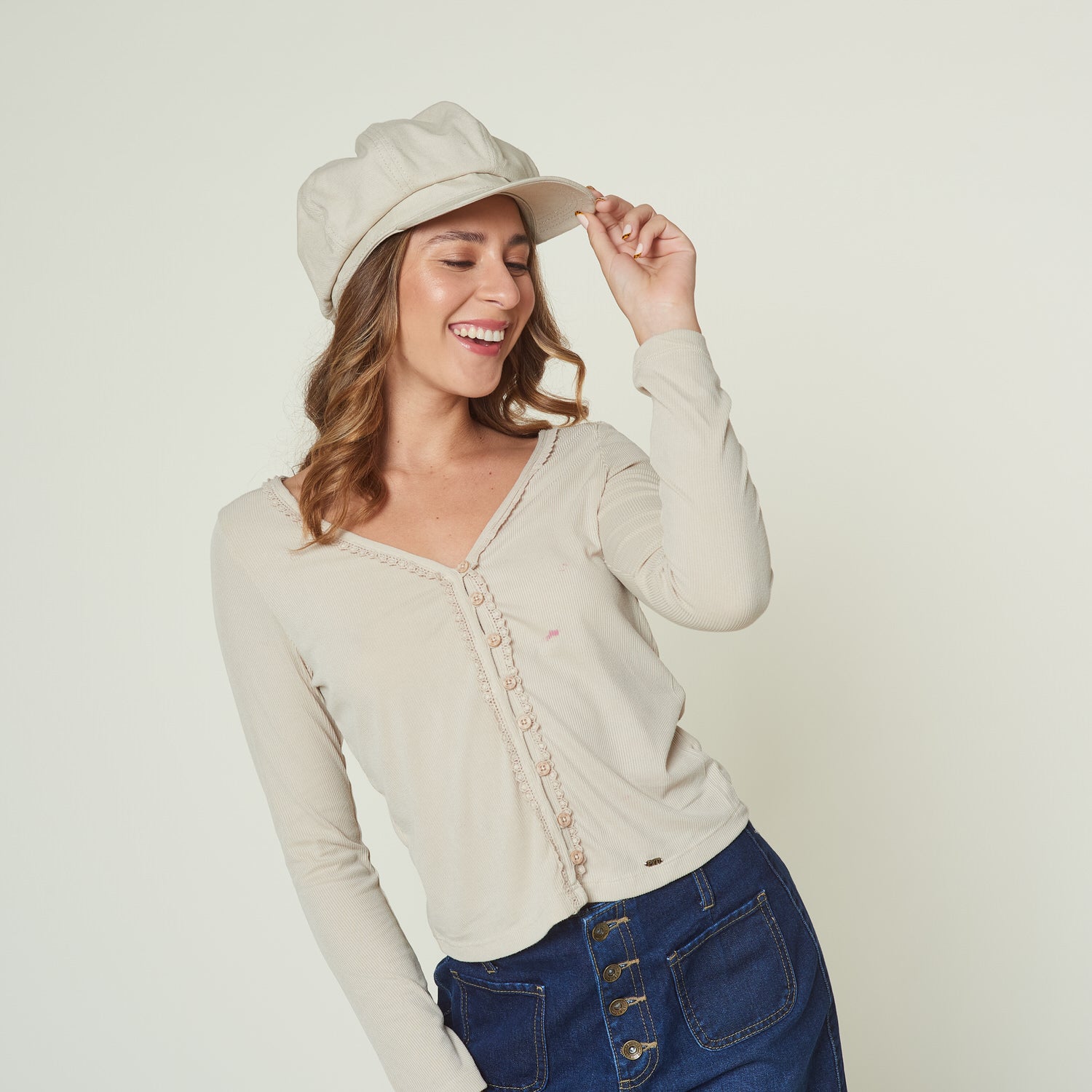 Gorro Dasha Beige
