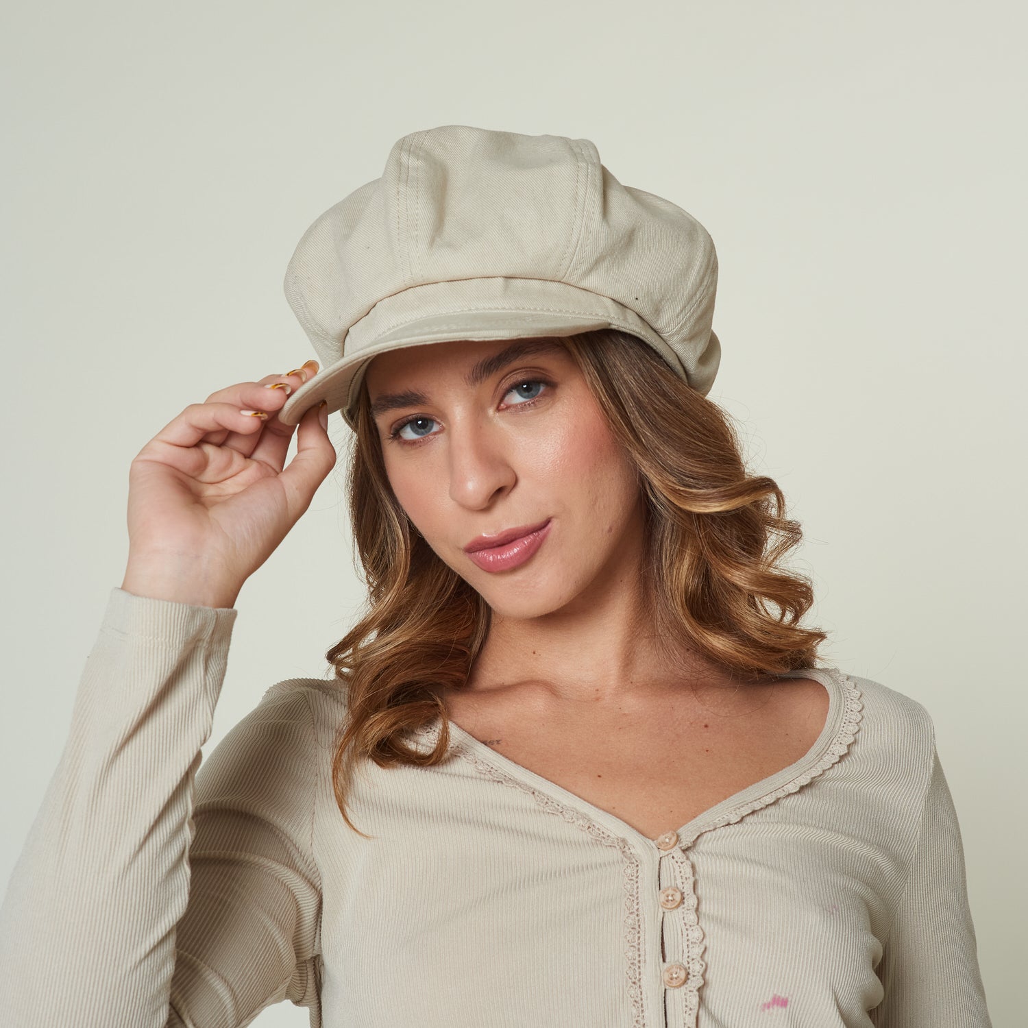 Gorro Dasha Beige