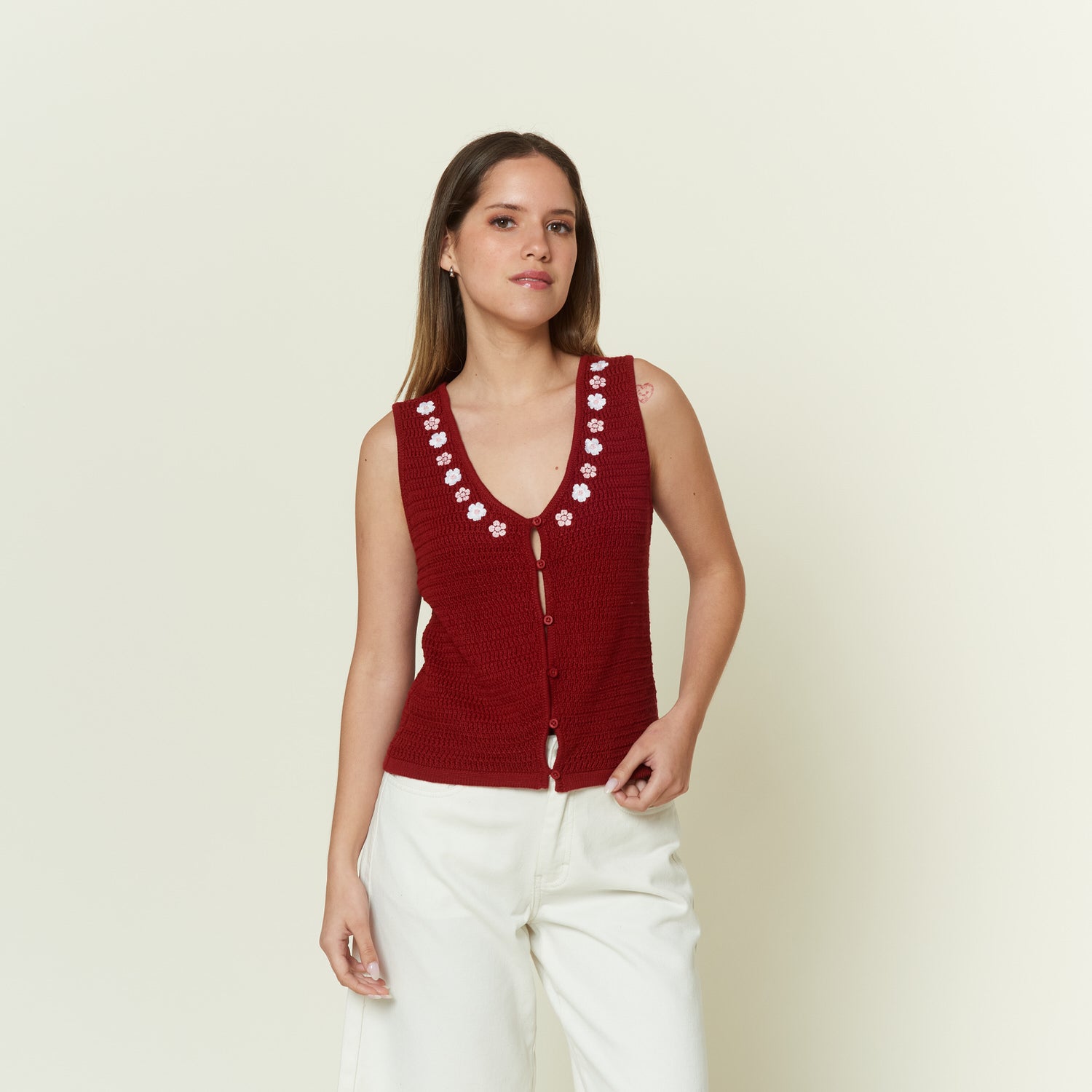 Hilo Claribel Rojo