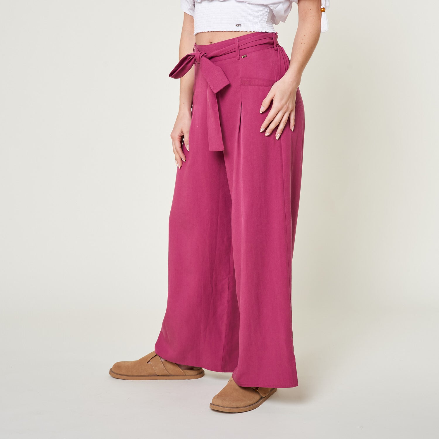 Pantalon Aliso Morado