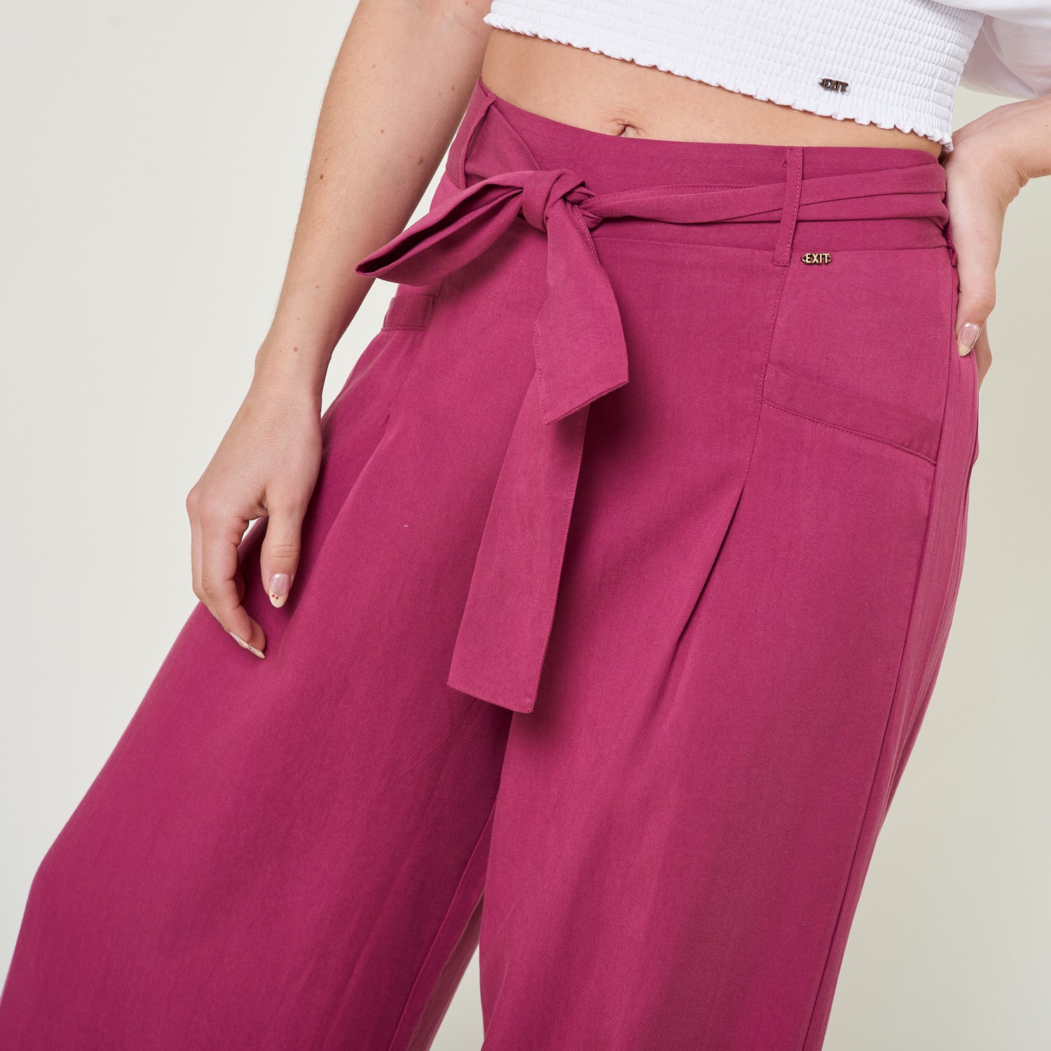 Pantalon Aliso Morado