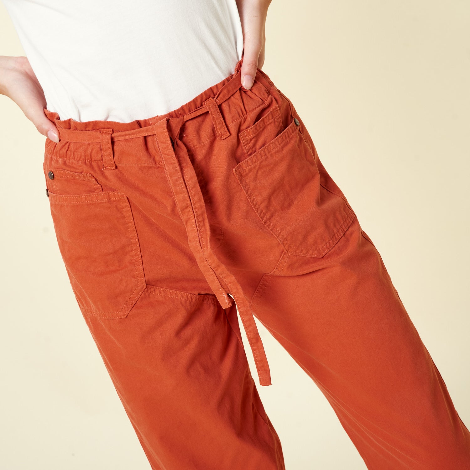 Pantalon Ana Terracota