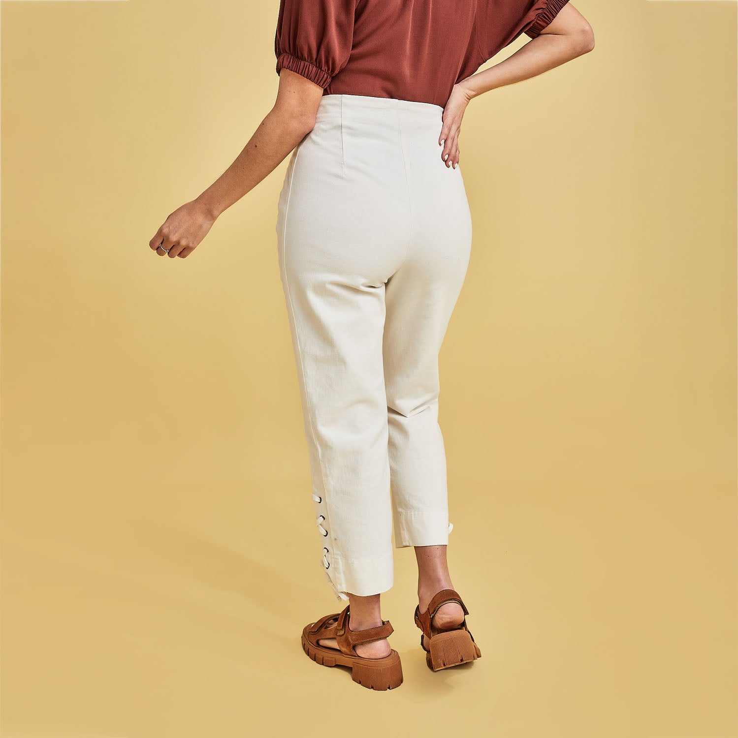 Pantalon Arefia Off White