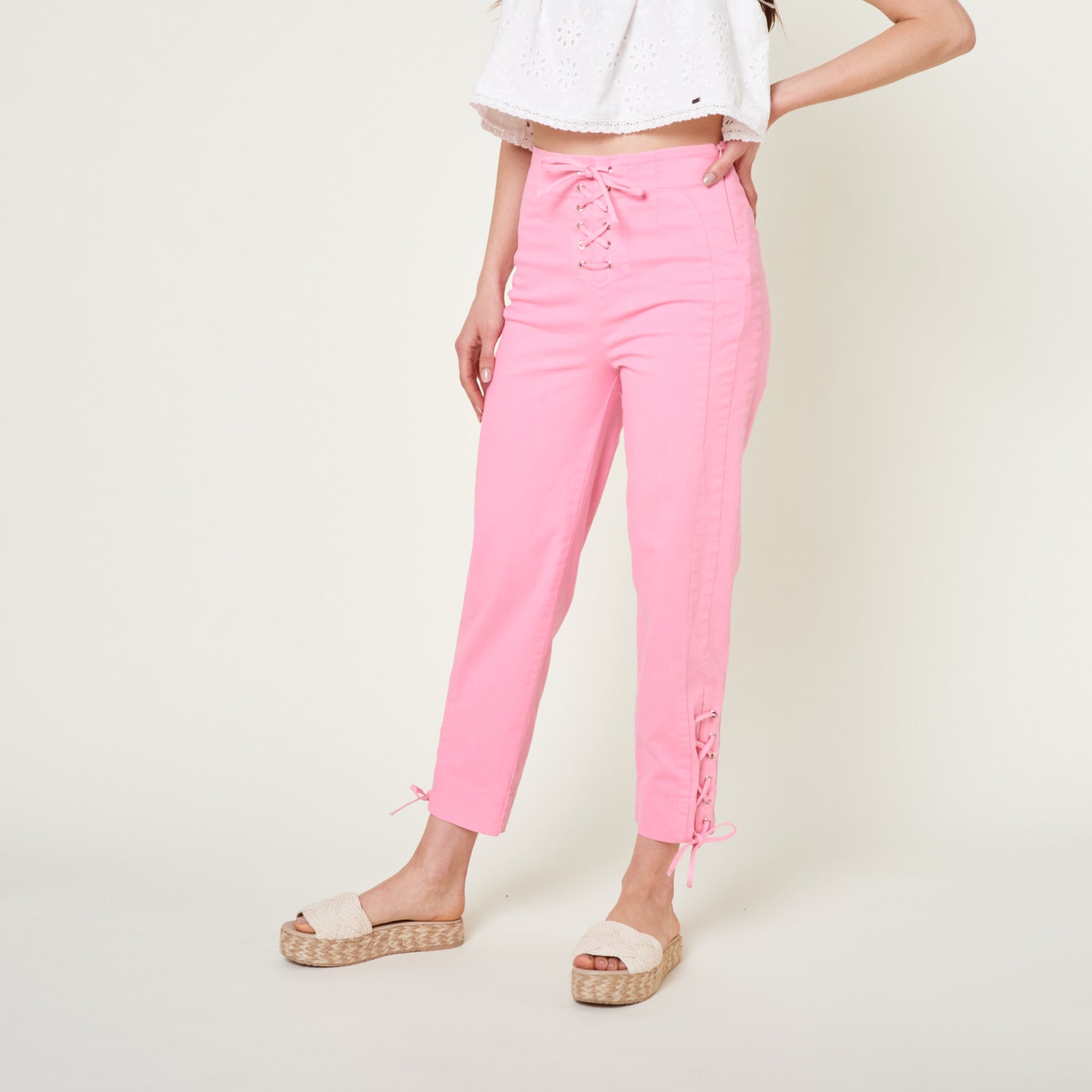 Pantalon Arefia Rosado