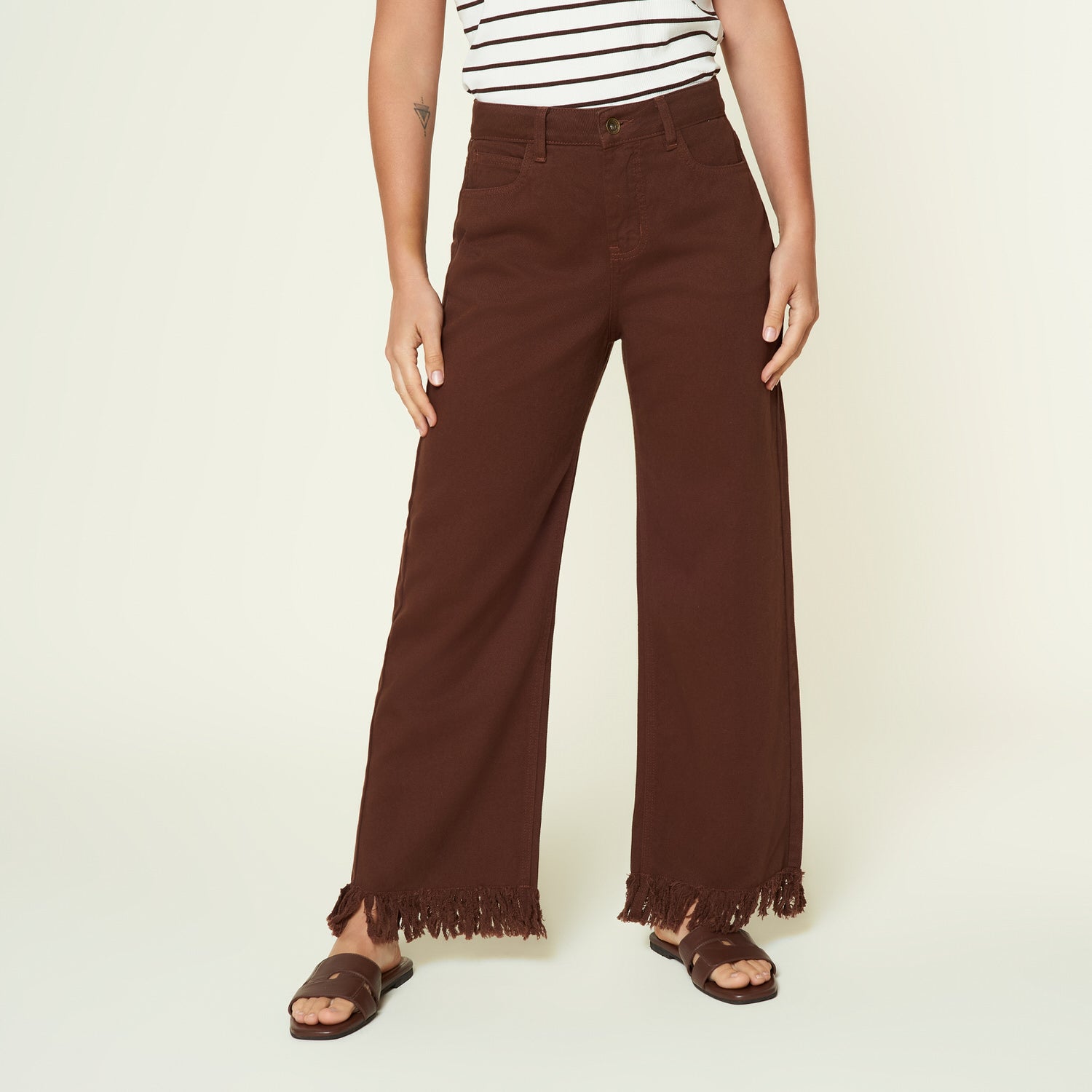 Pantalon Brecia Marron