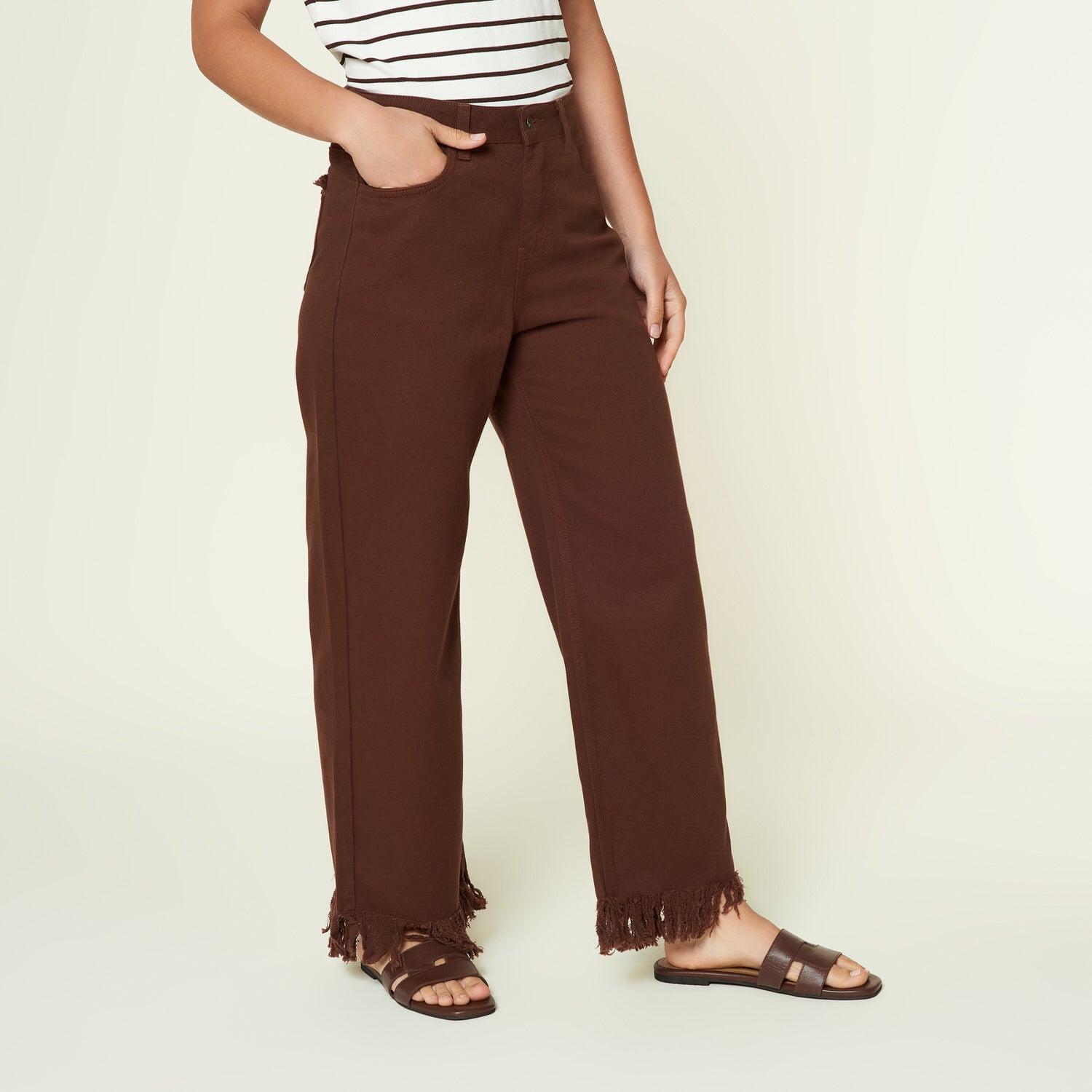 Pantalon Brecia Marron