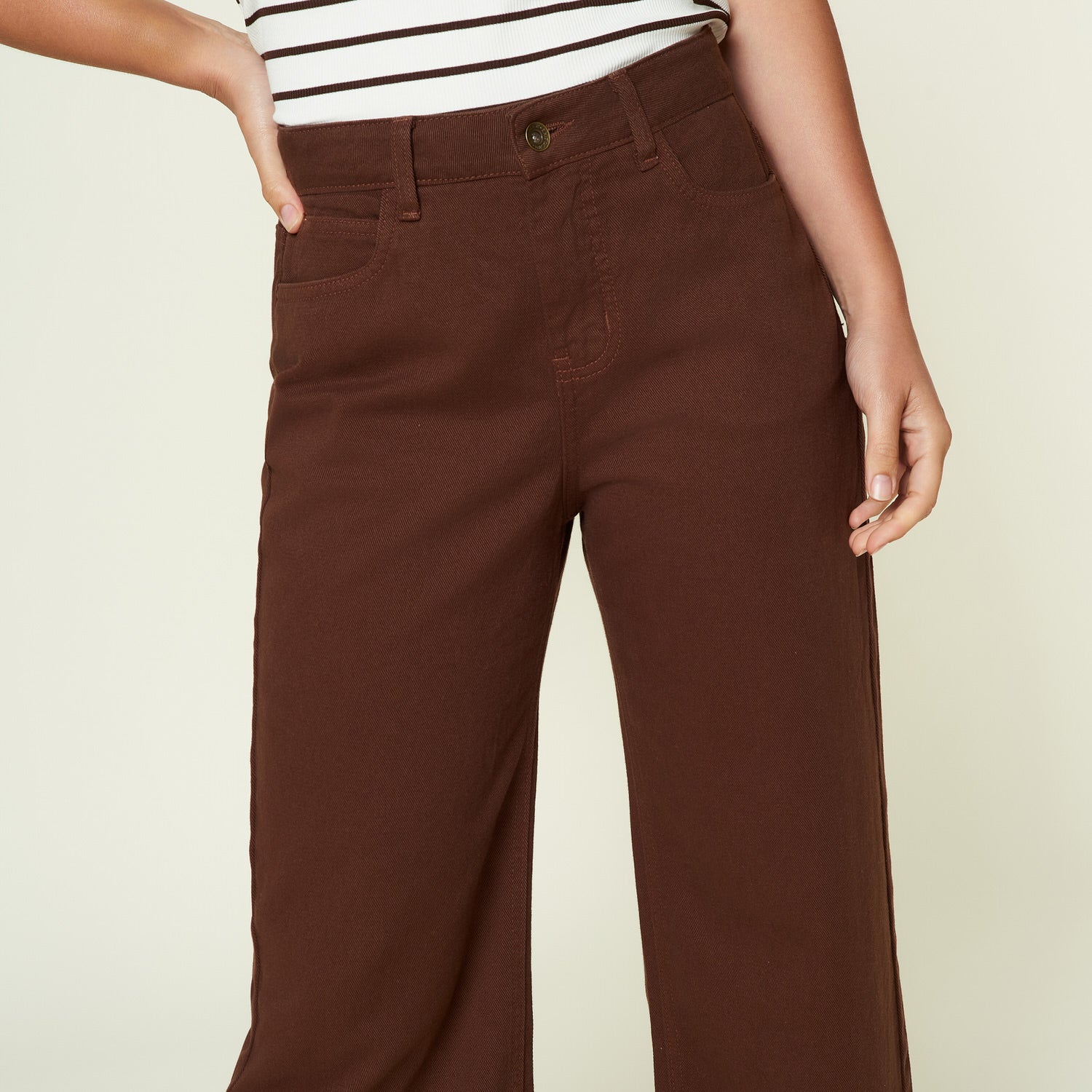 Pantalon Brecia Marron