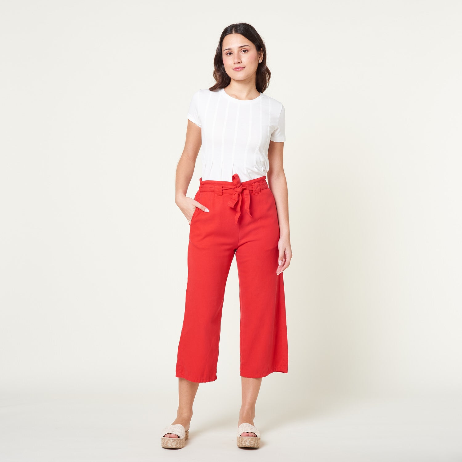 Pantalon Briana Rojo