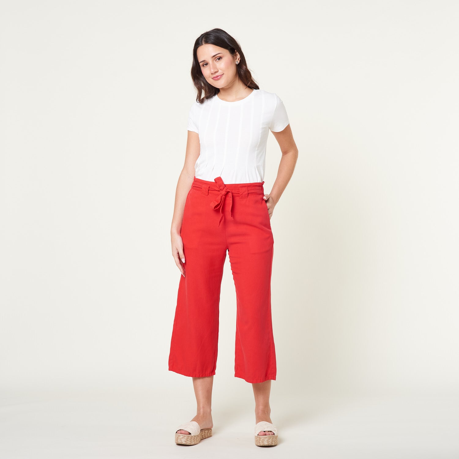 Pantalon Briana Rojo