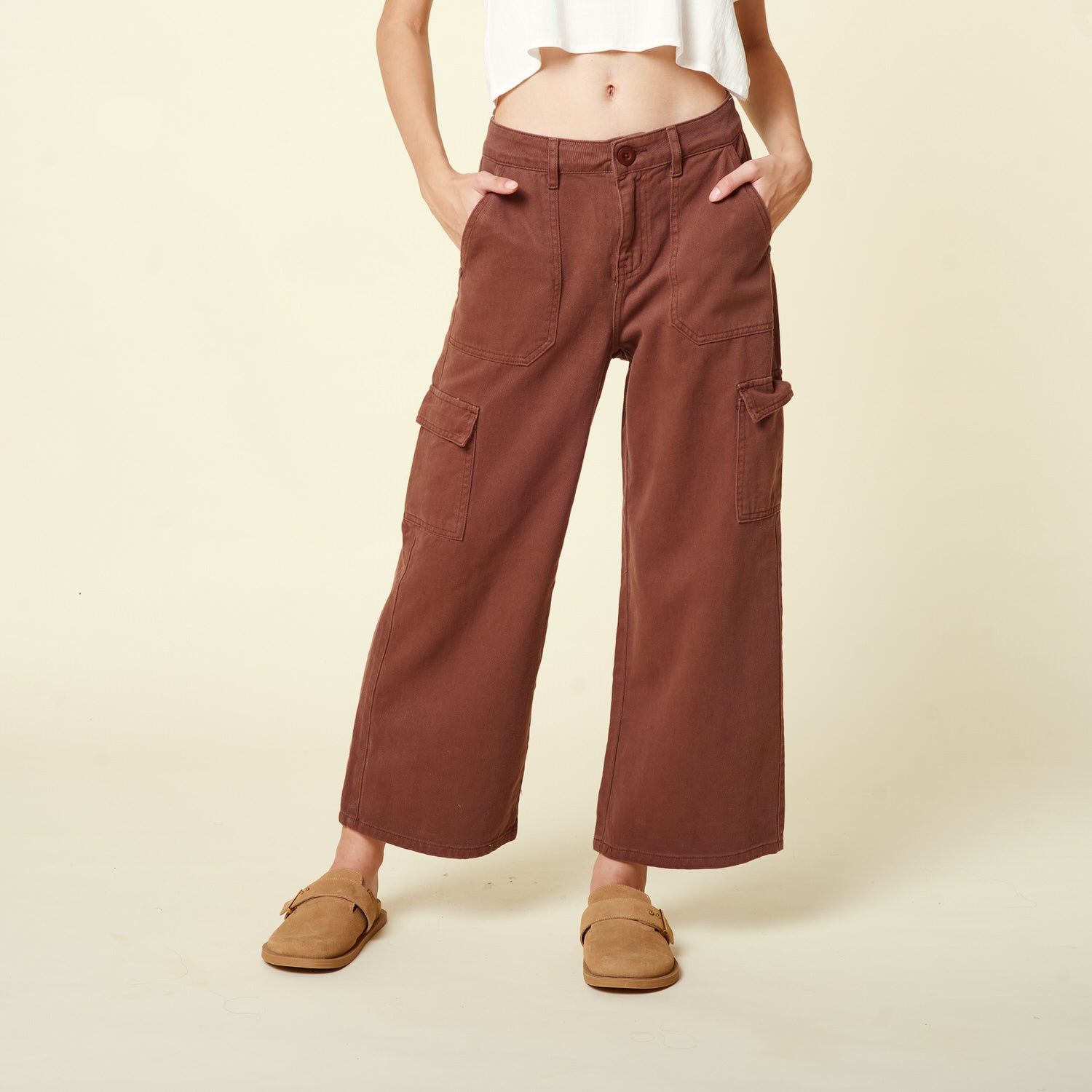 Pantalon Carmen Marron