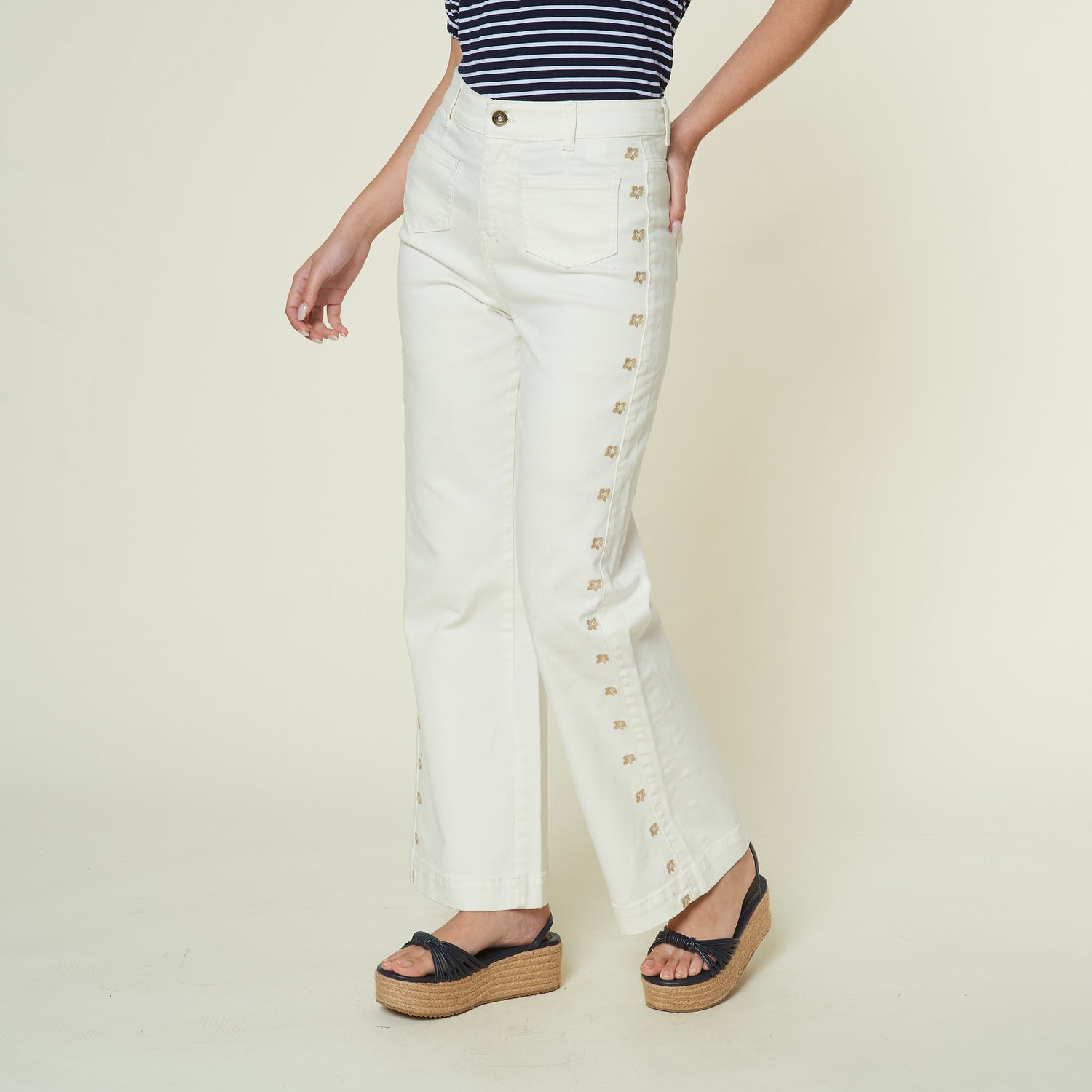 Pantalon Charlize Hueso
