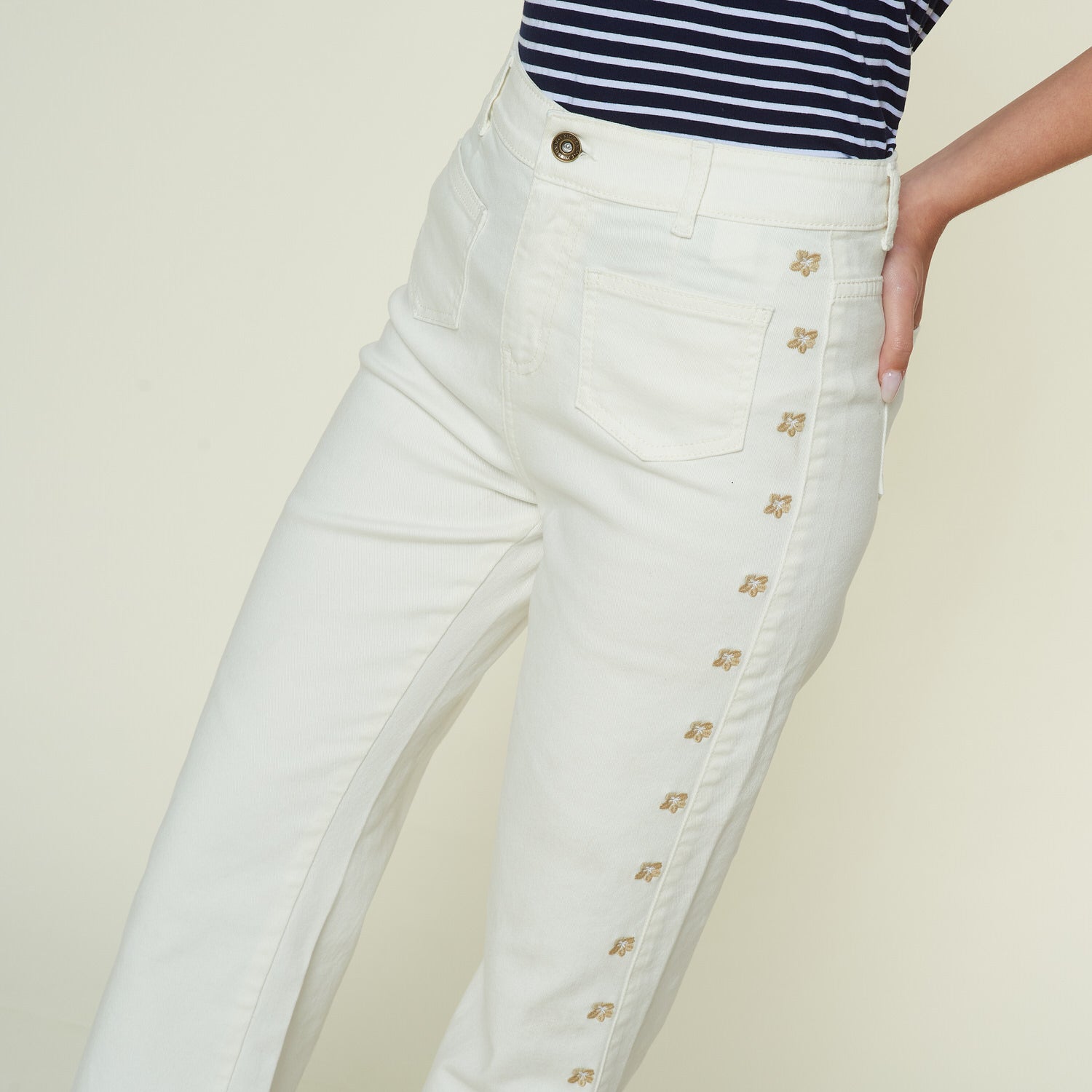 Pantalon Charlize Hueso