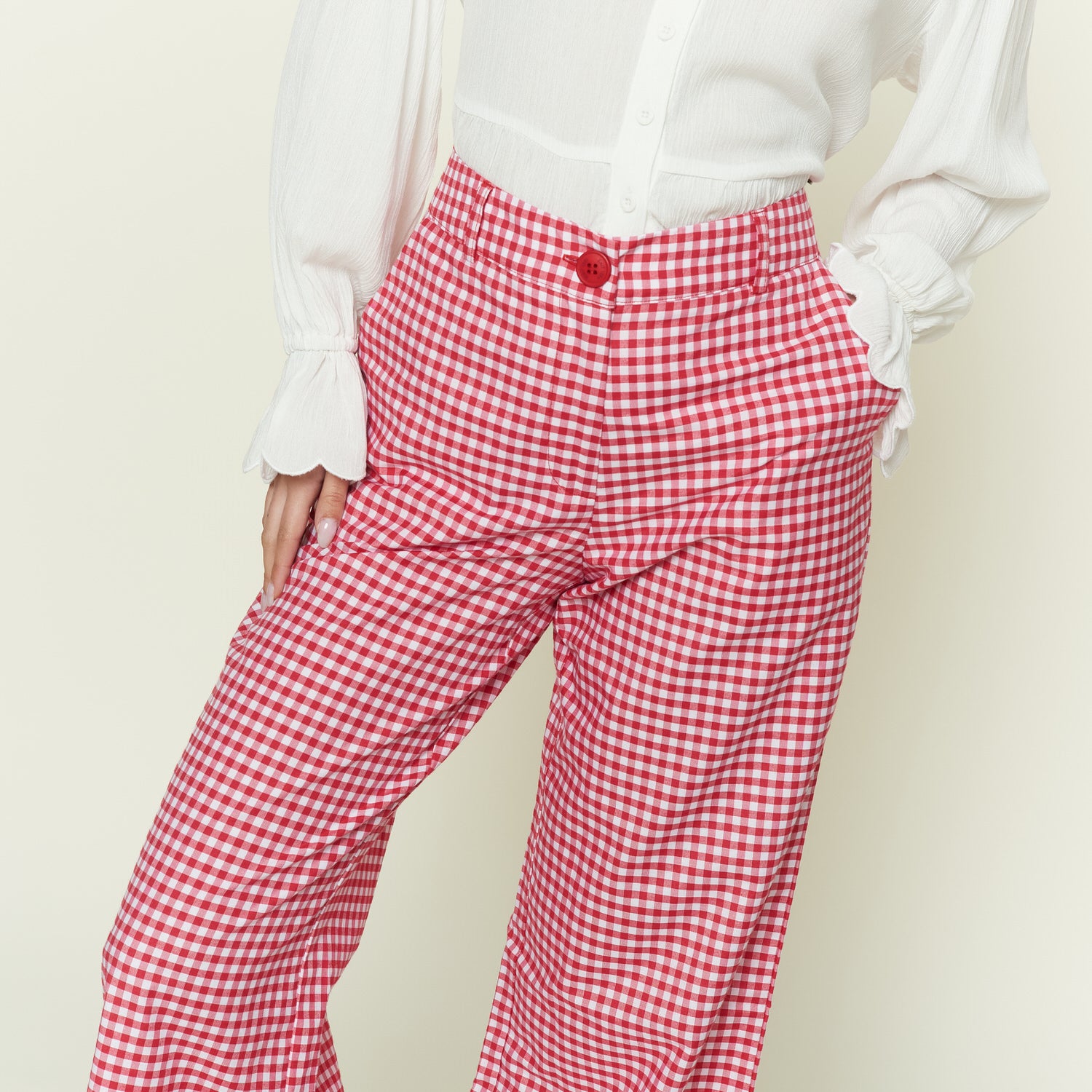 Pantalon Clara Rojo
