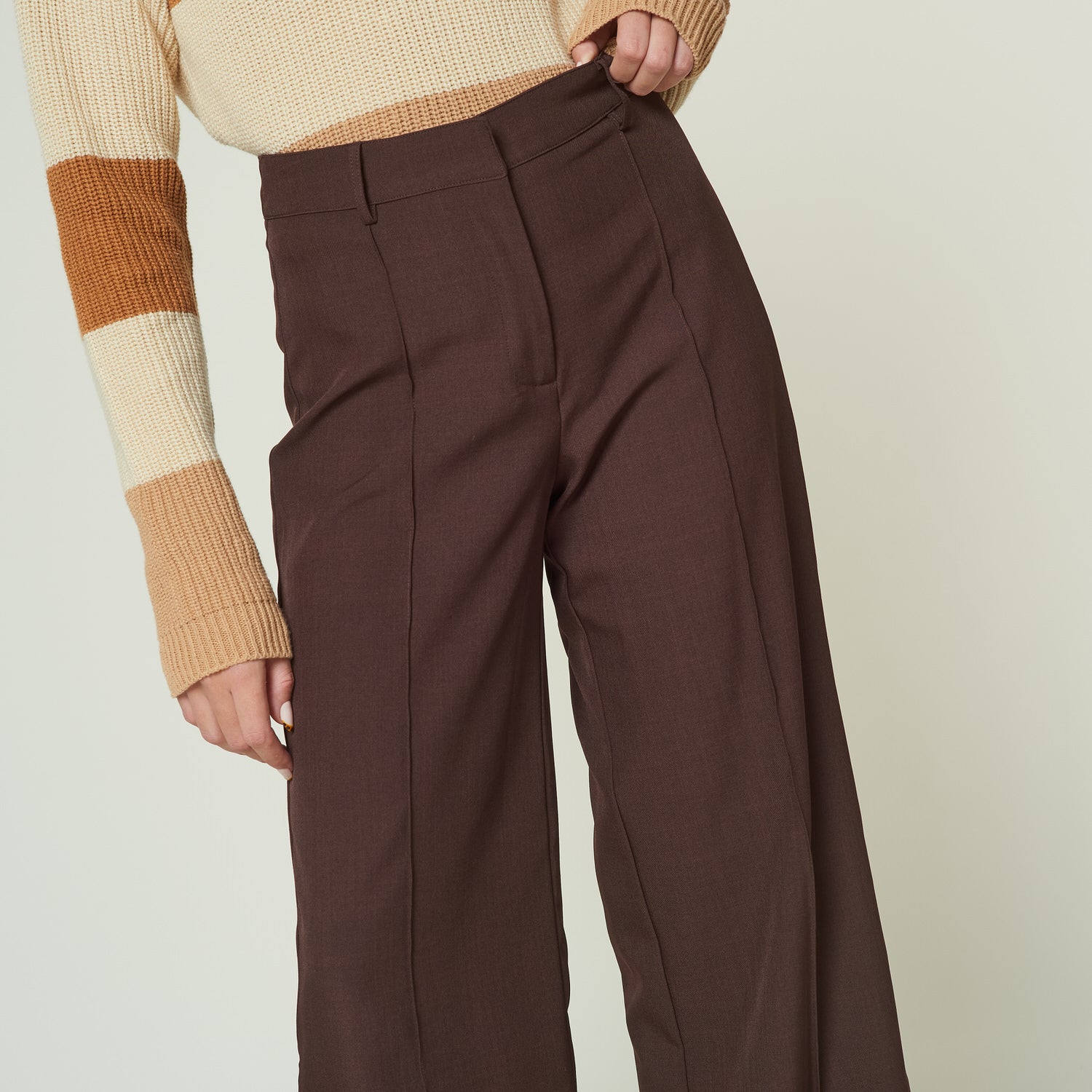 Pantalon Danica Marron