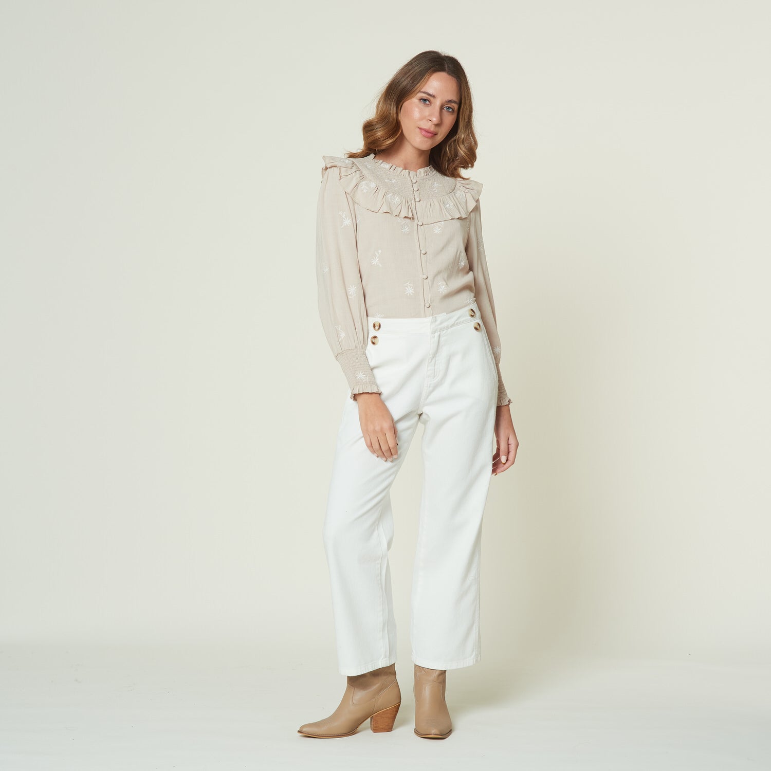 Pantalon Danitza Hueso