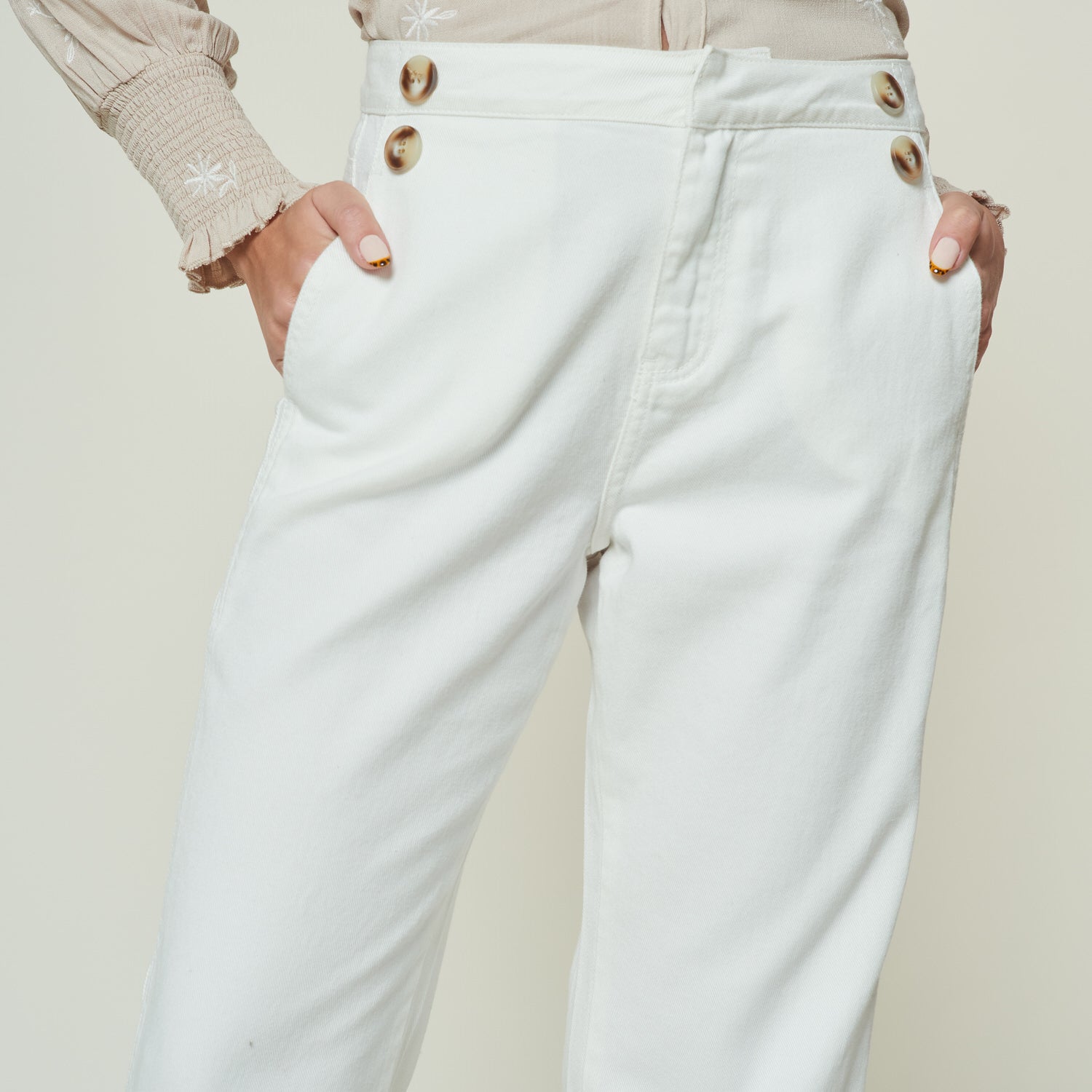 Pantalon Danitza Hueso