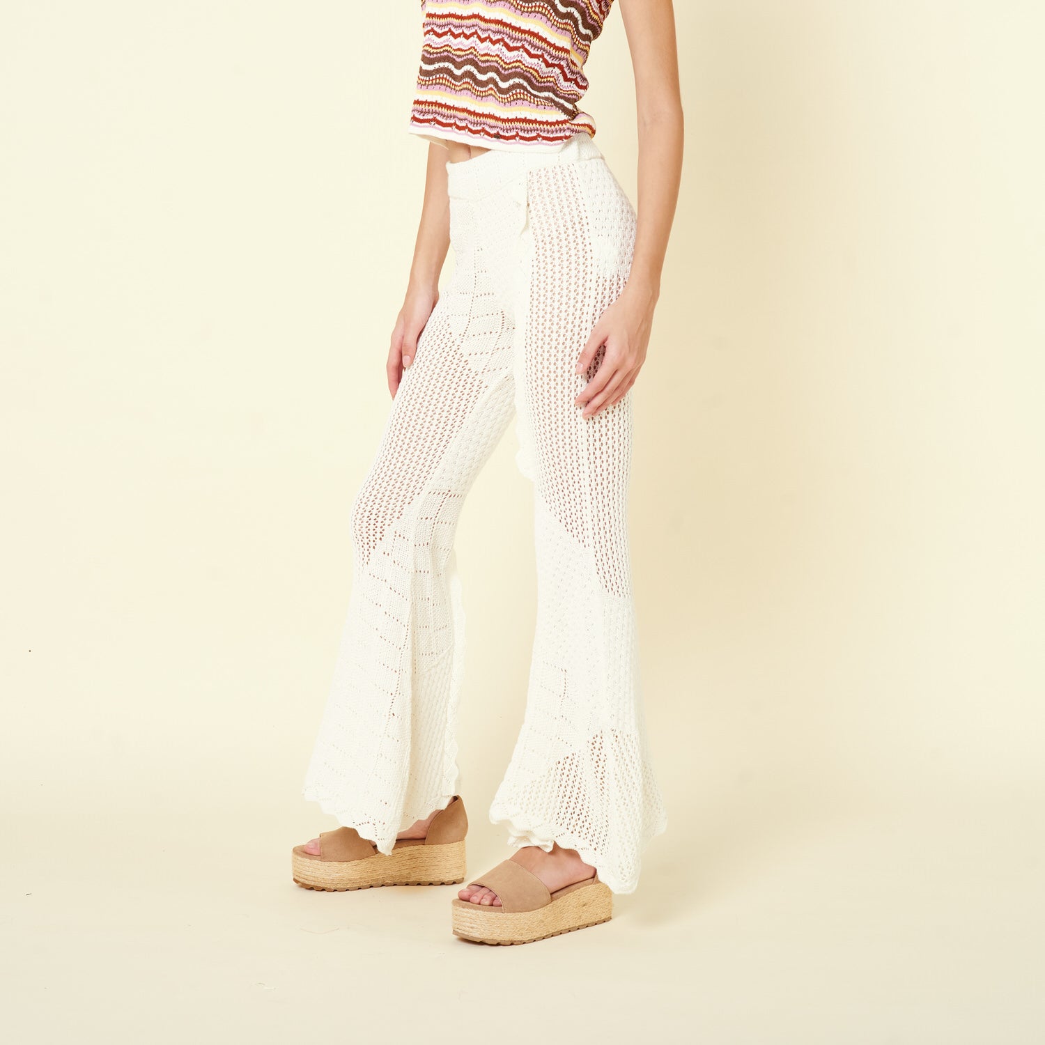 Pantalon Eileen Hueso