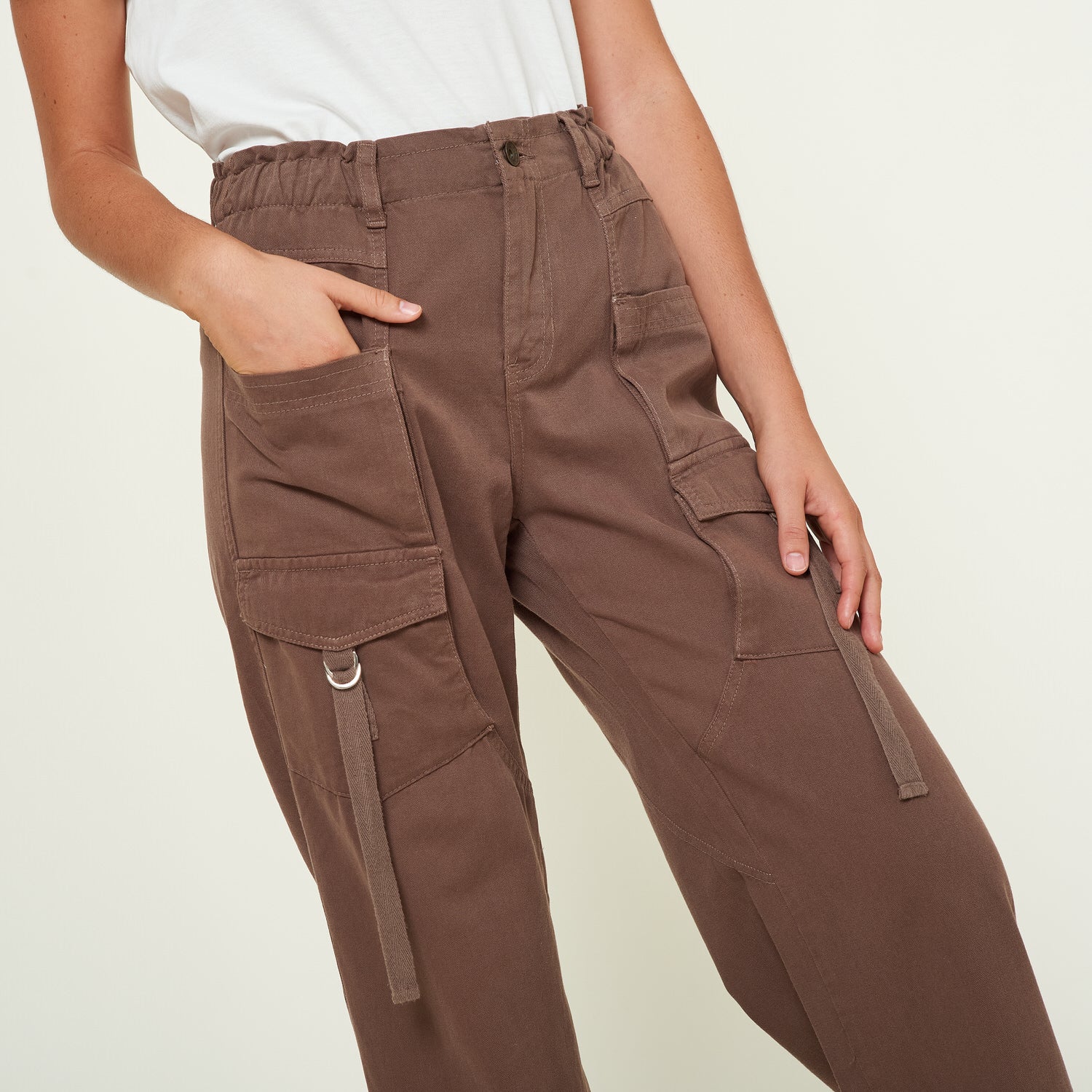 Pantalon Elora Marron