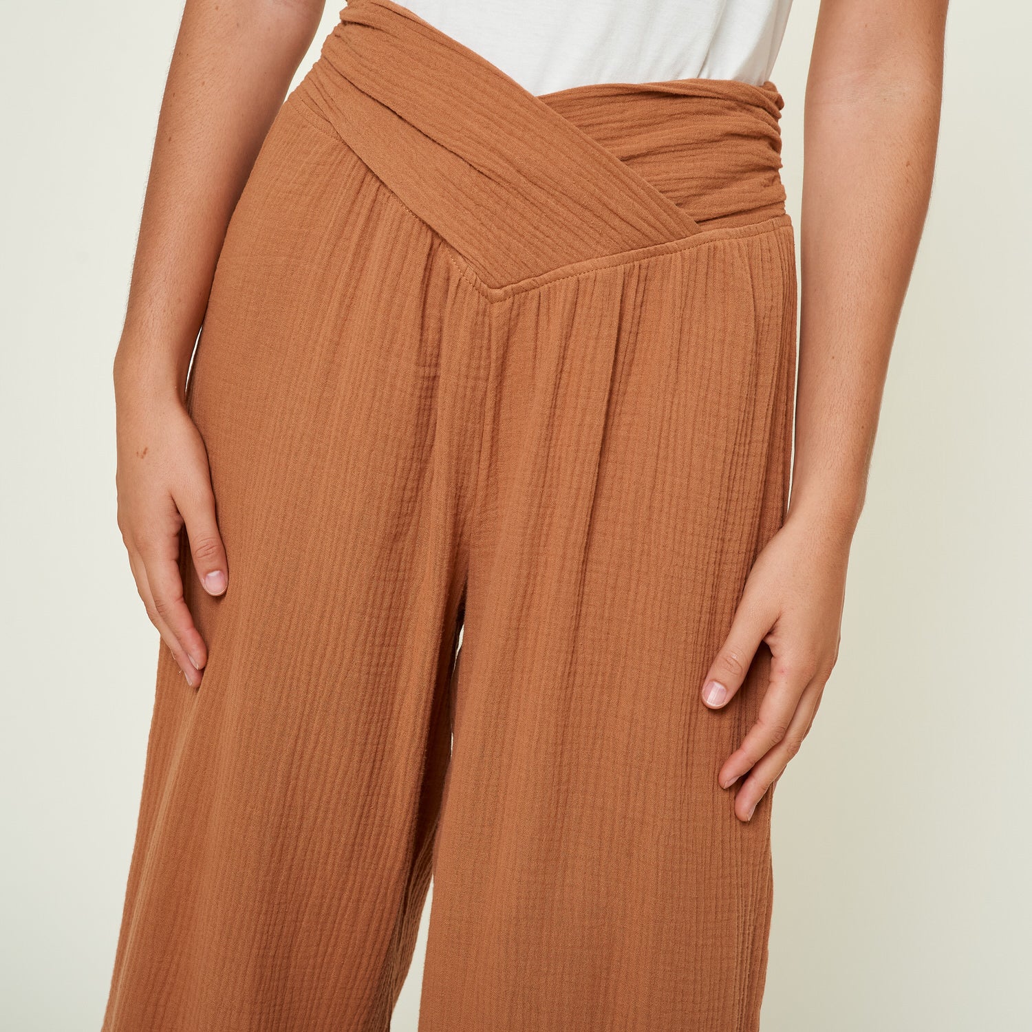 Pantalon Emilia Beige