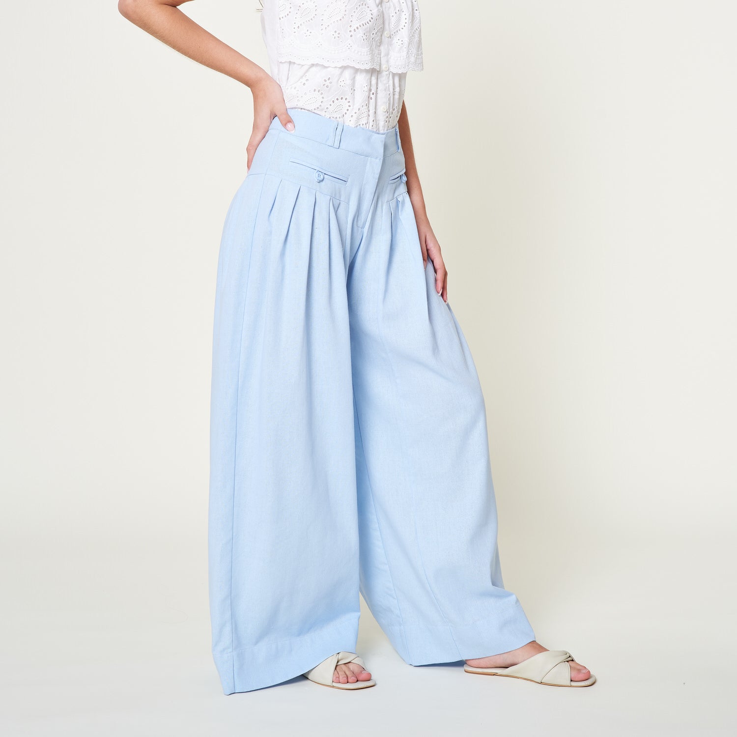 Pantalon Farilla Celeste