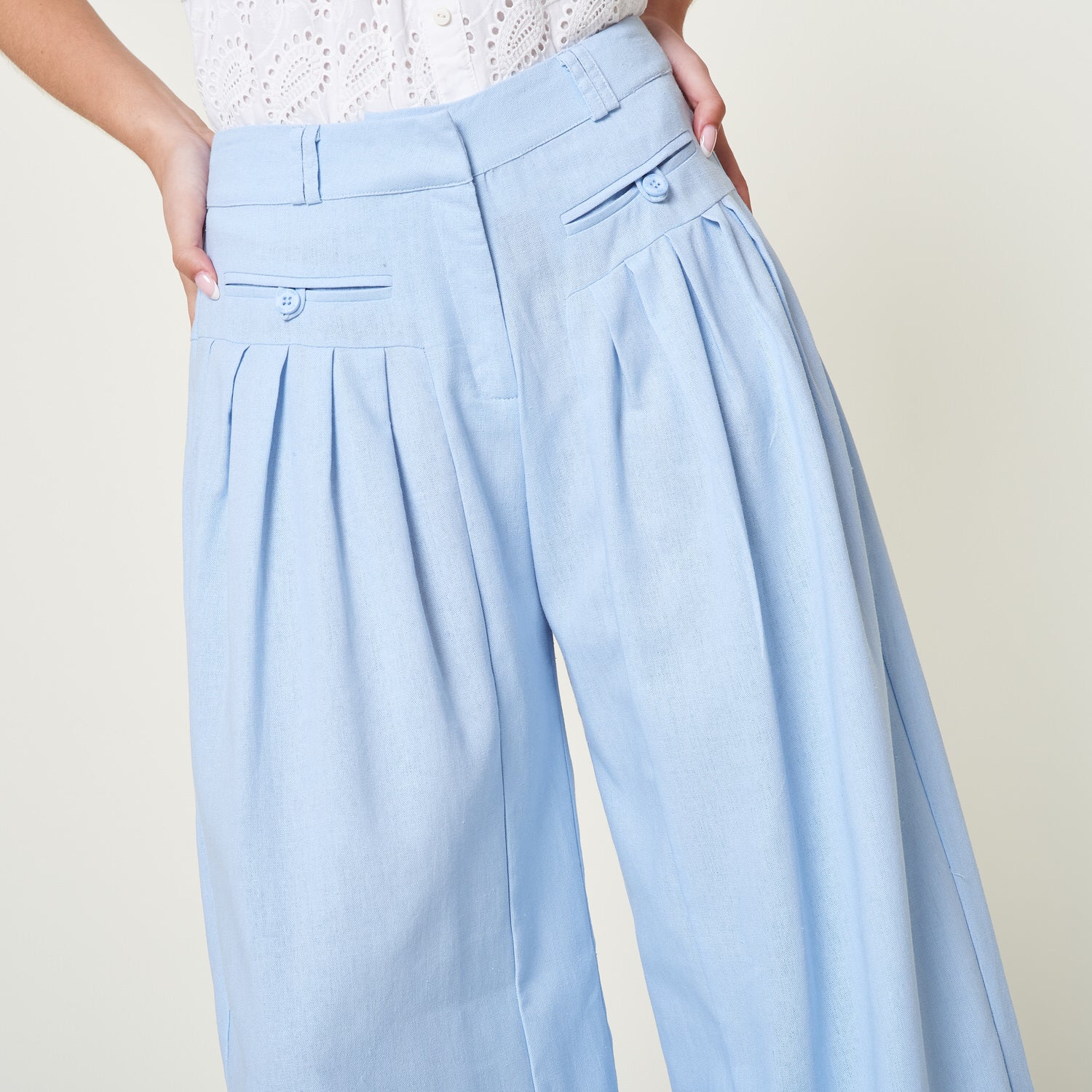 Pantalon Farilla Celeste