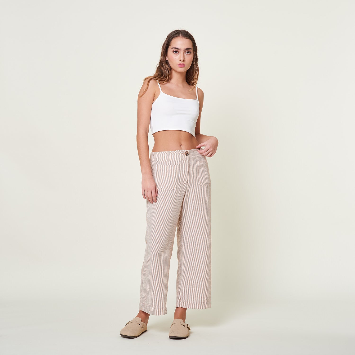 Pantalon Freka Beige