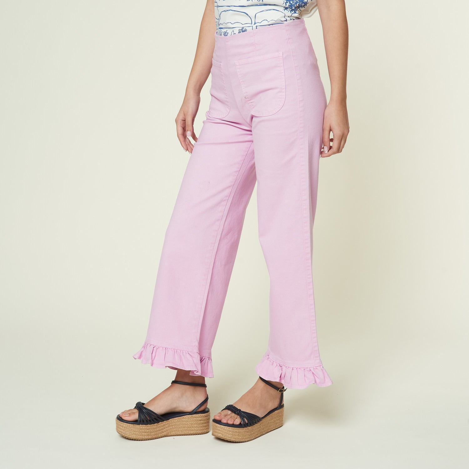 Pantalon Gabriela Lila
