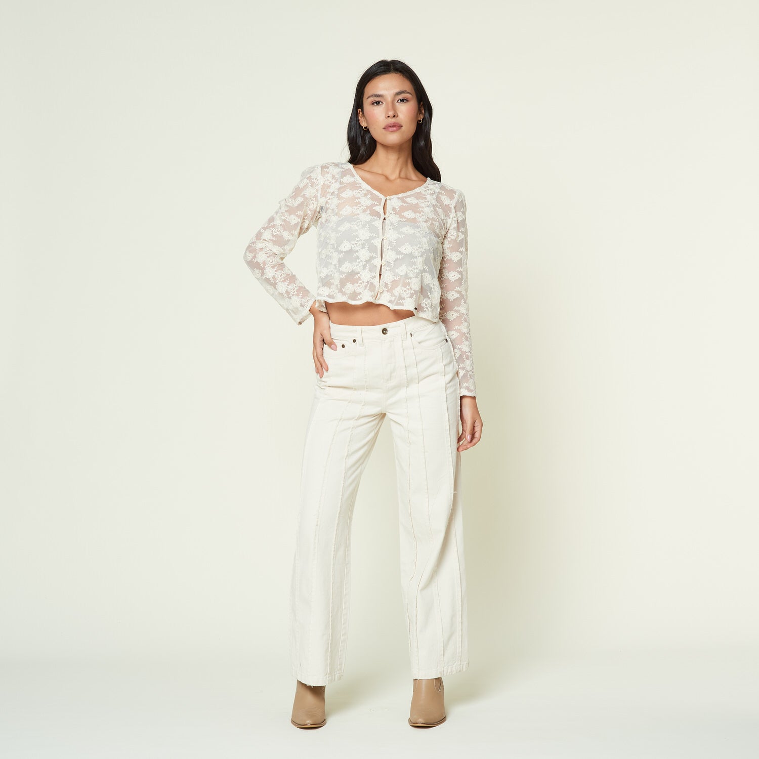 Pantalon Halana Crudo