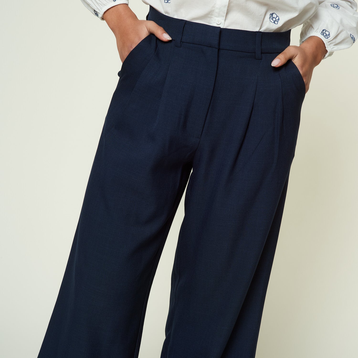 Pantalon Nela Azul