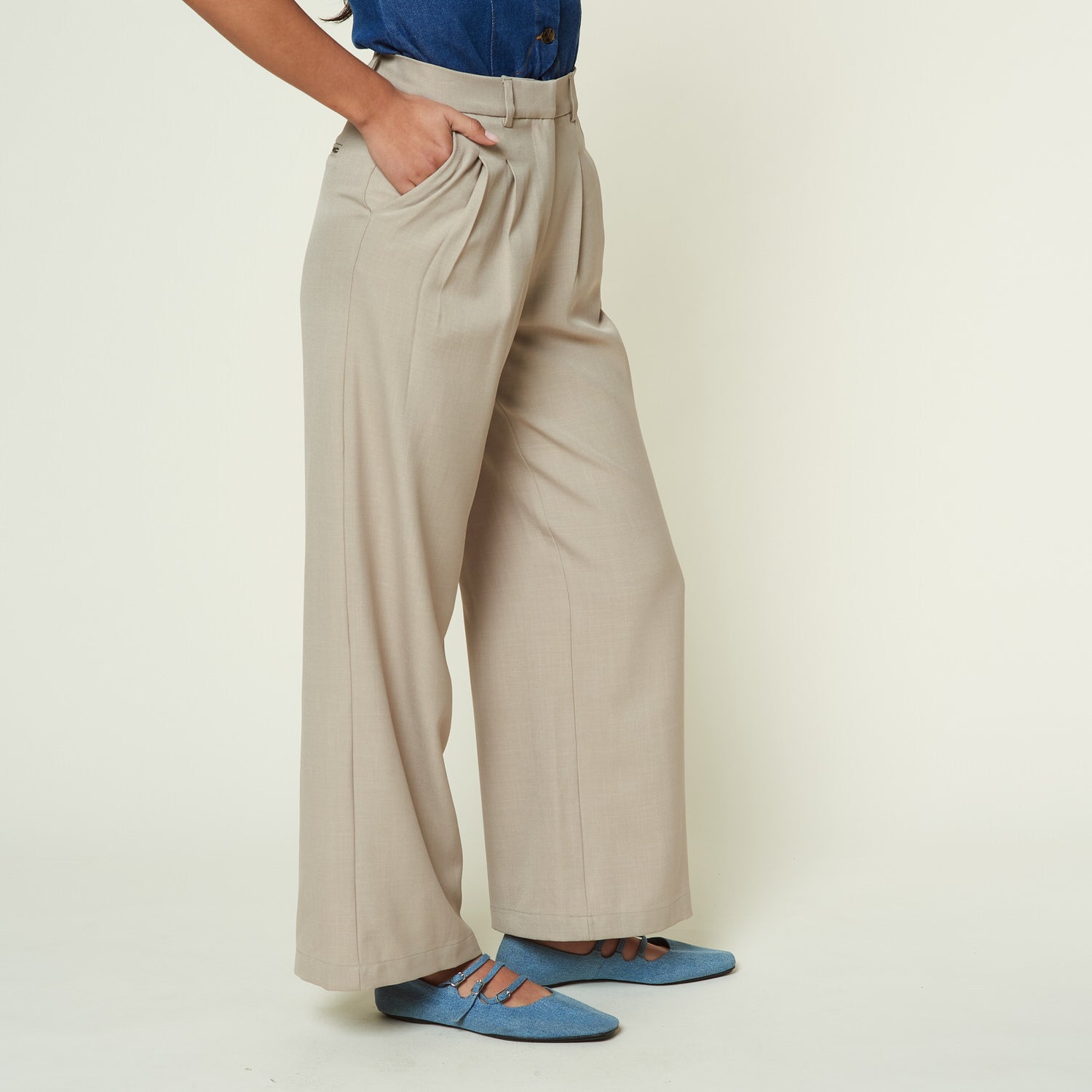 Pantalon Nela Beige