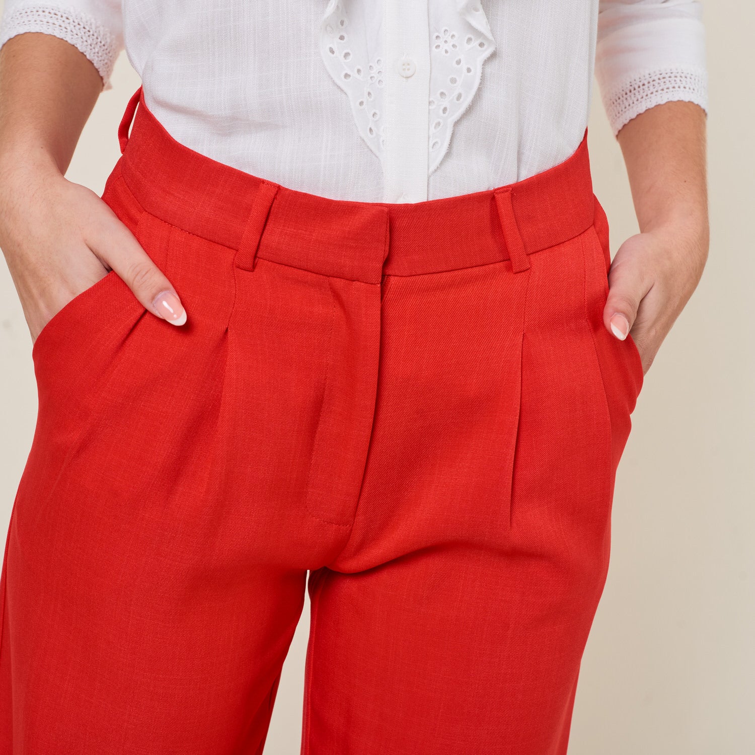 Pantalon Nela Rojo