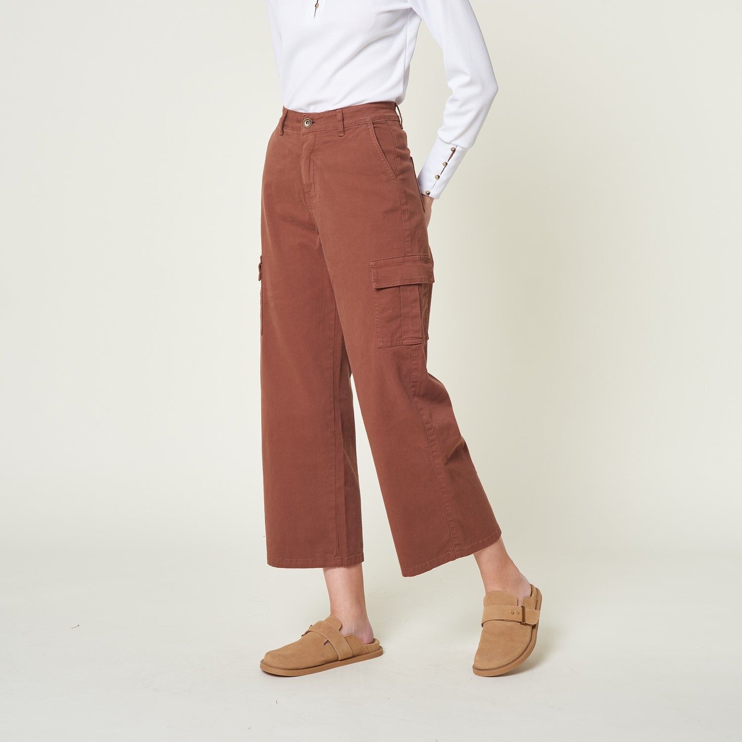 Pantalon New Cargo Marron