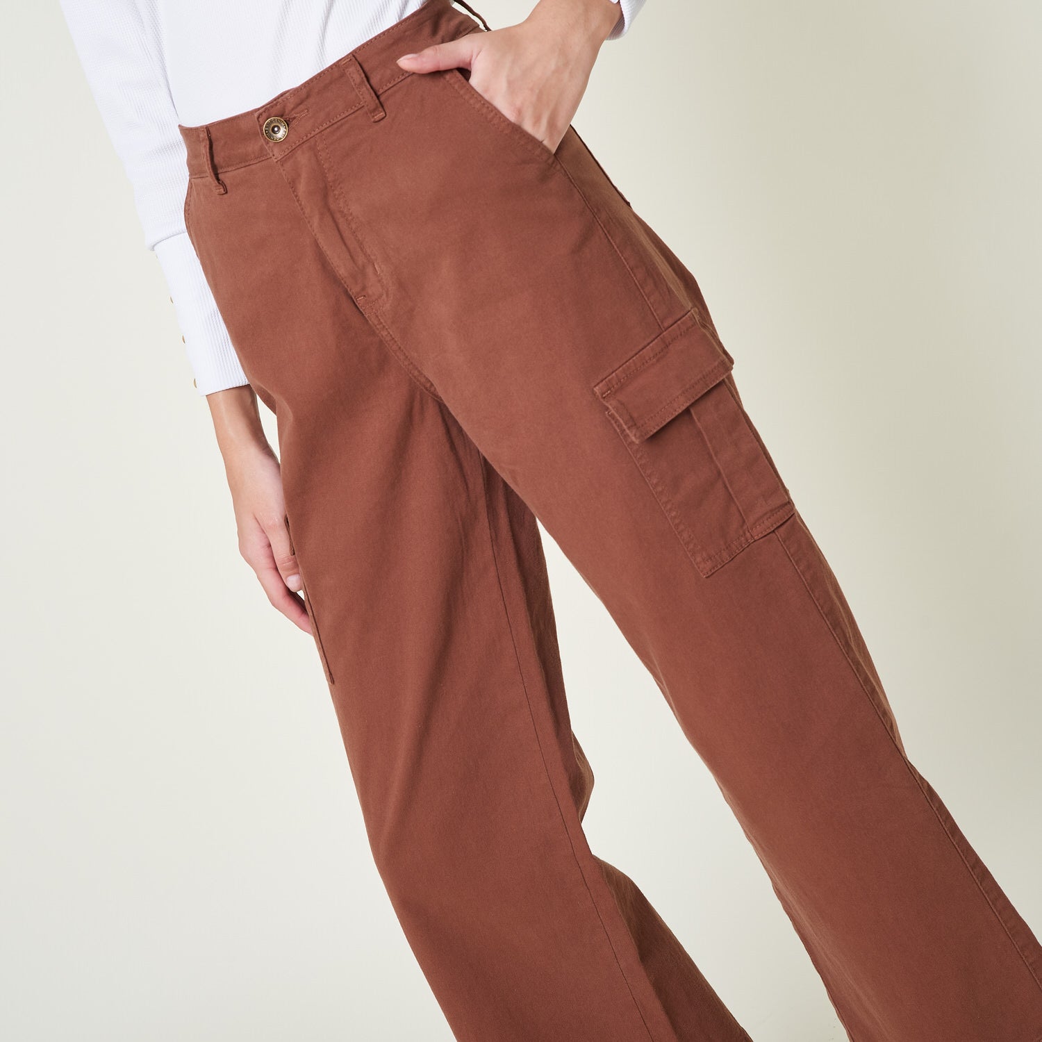 Pantalon New Cargo Marron