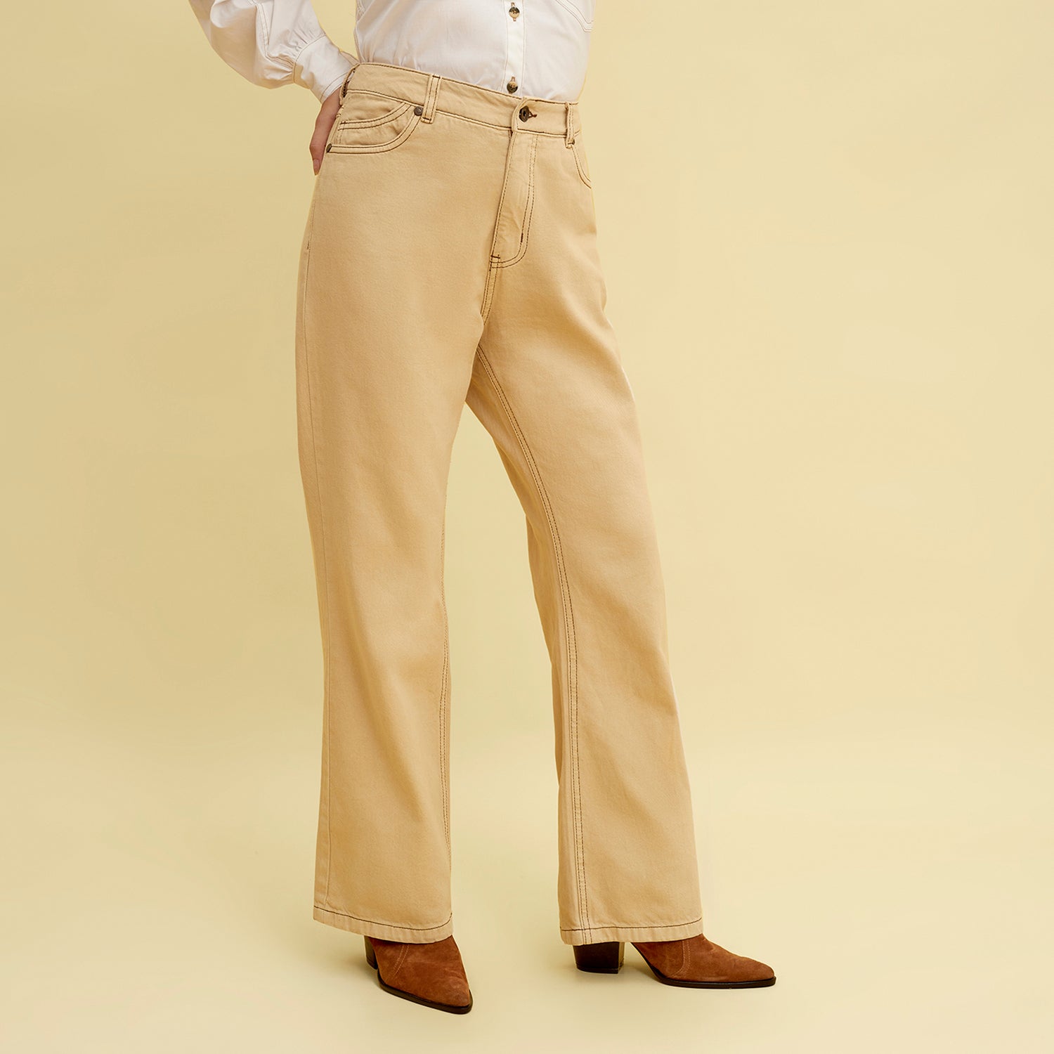 Pantalon Nidia Beige