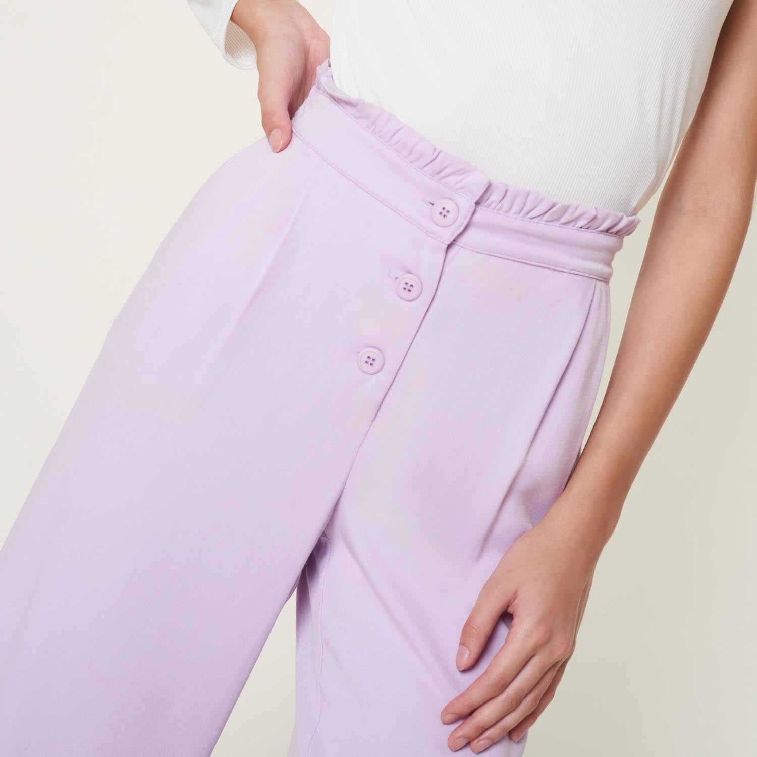 Pantalon Plata Lila