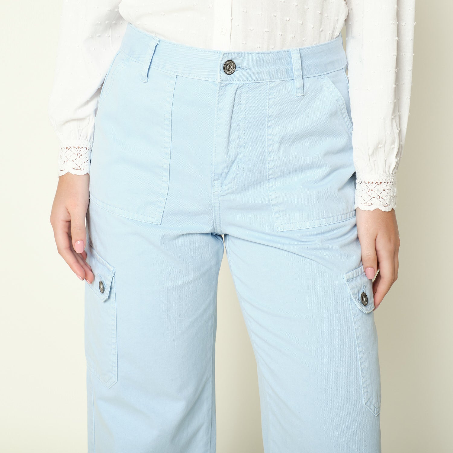 Pantalon Tilly Celeste