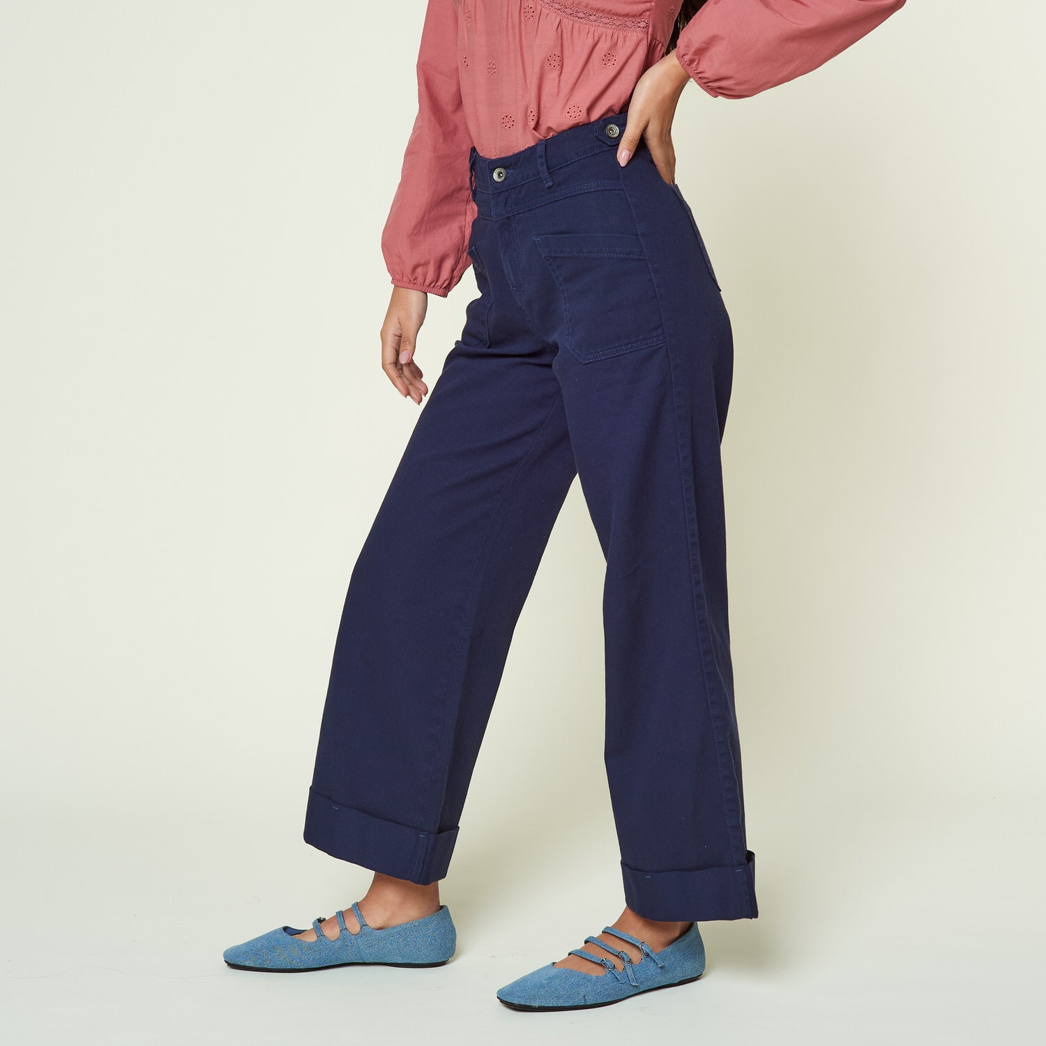 Pantalon Tish Azul