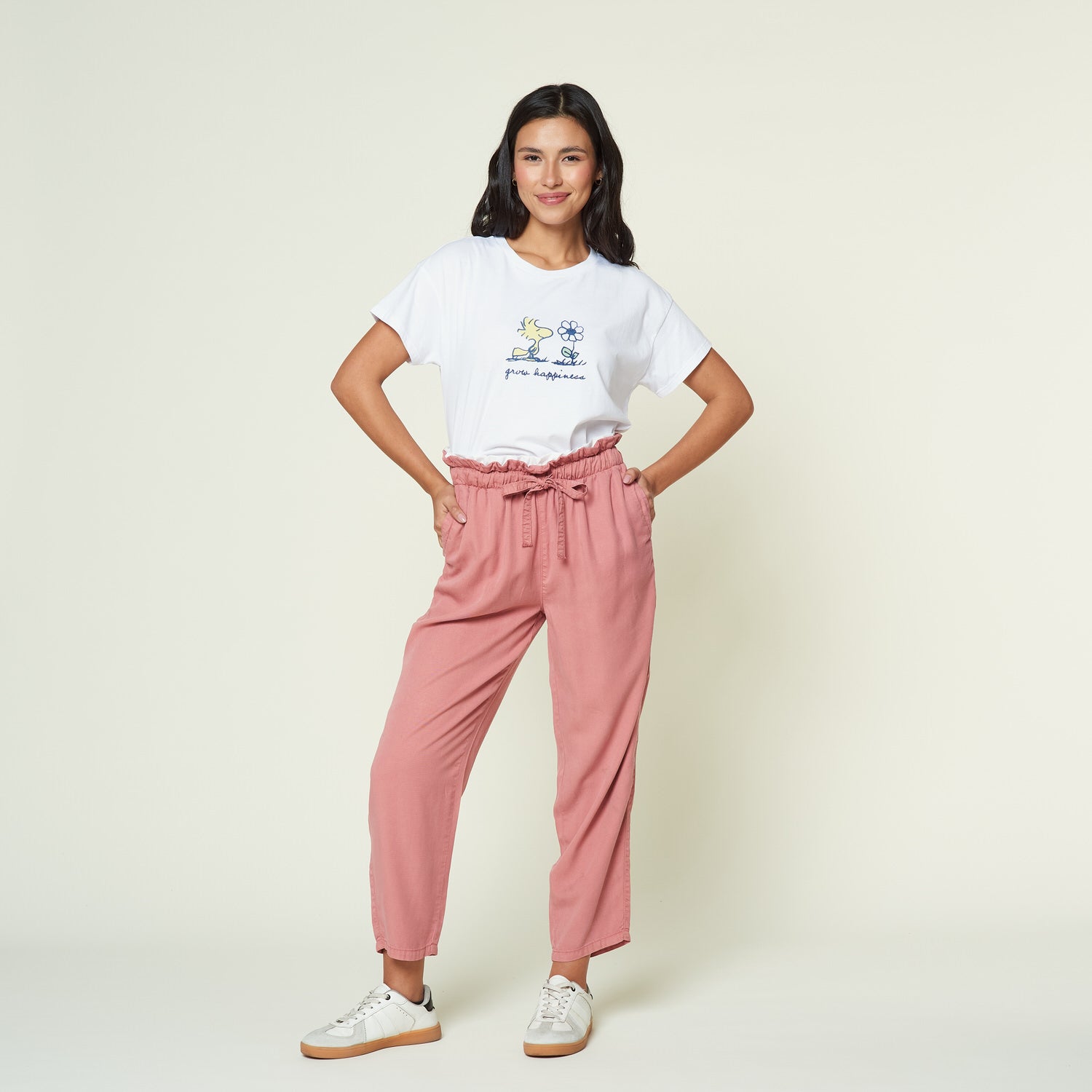 Pantalon Tyra Palo Rosa