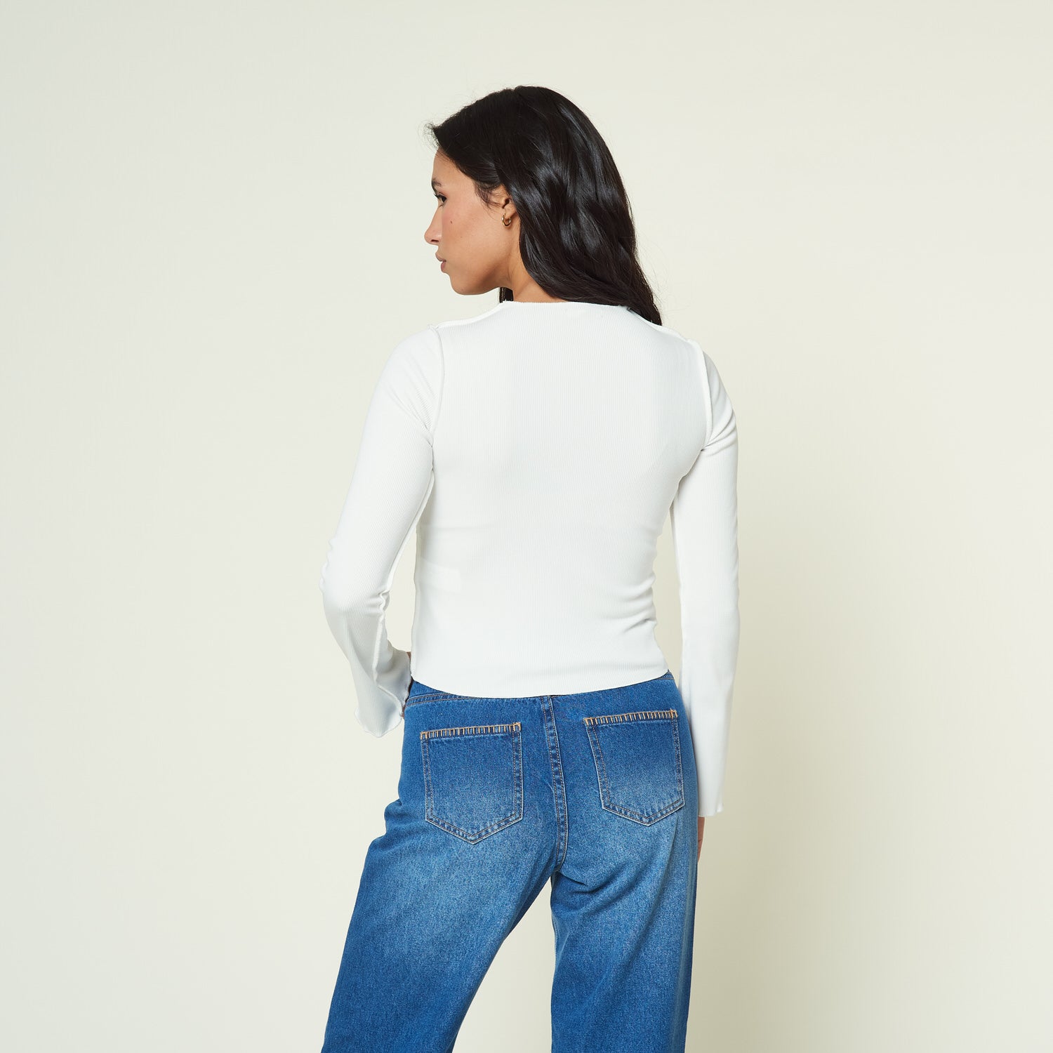 Polo Hallie Hueso
