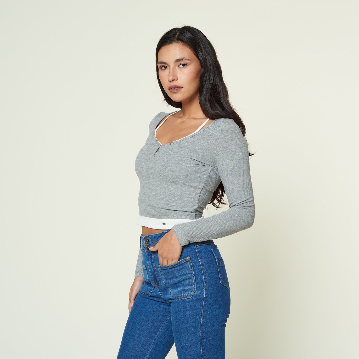 Polo Herme Gris