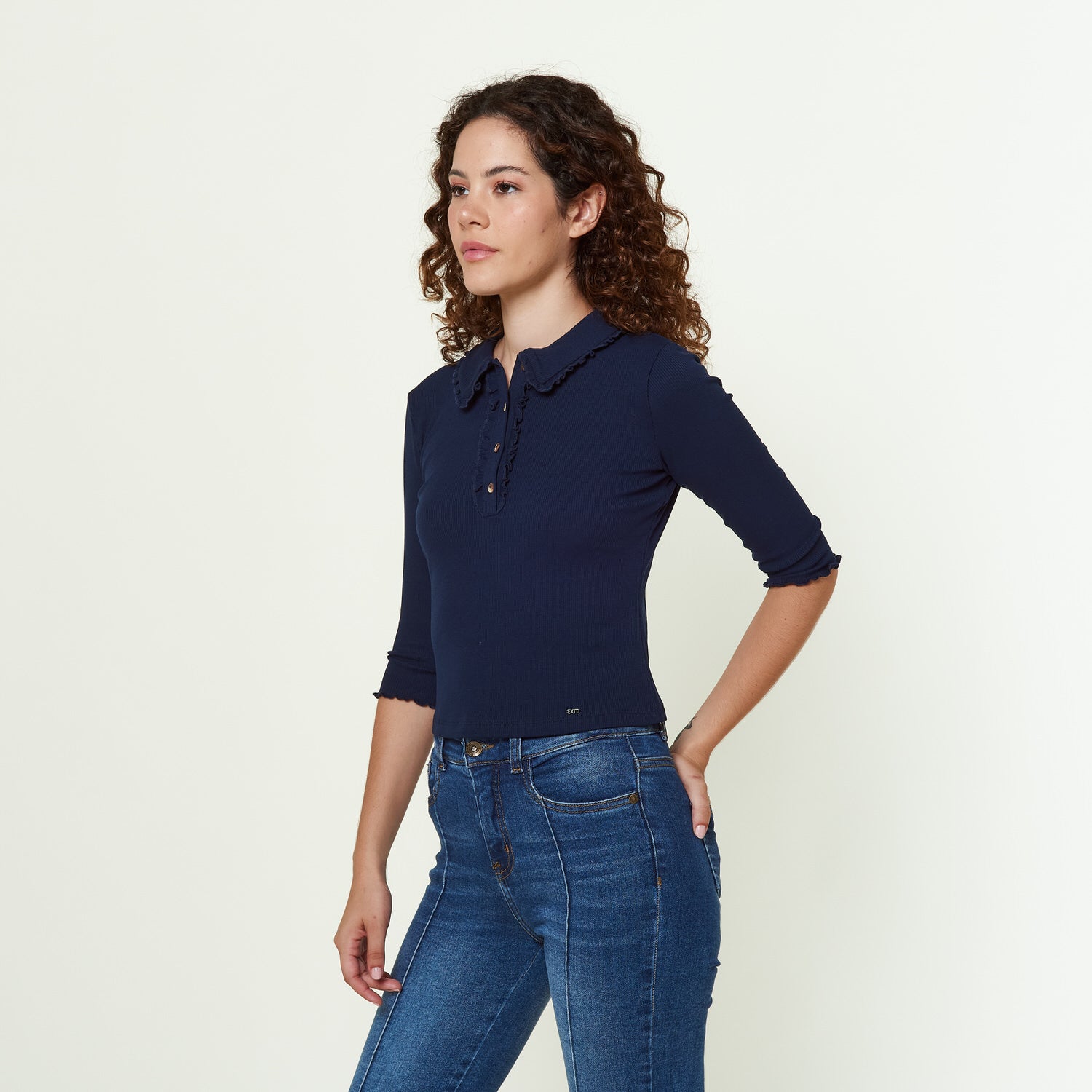 Polo Natalia Azul