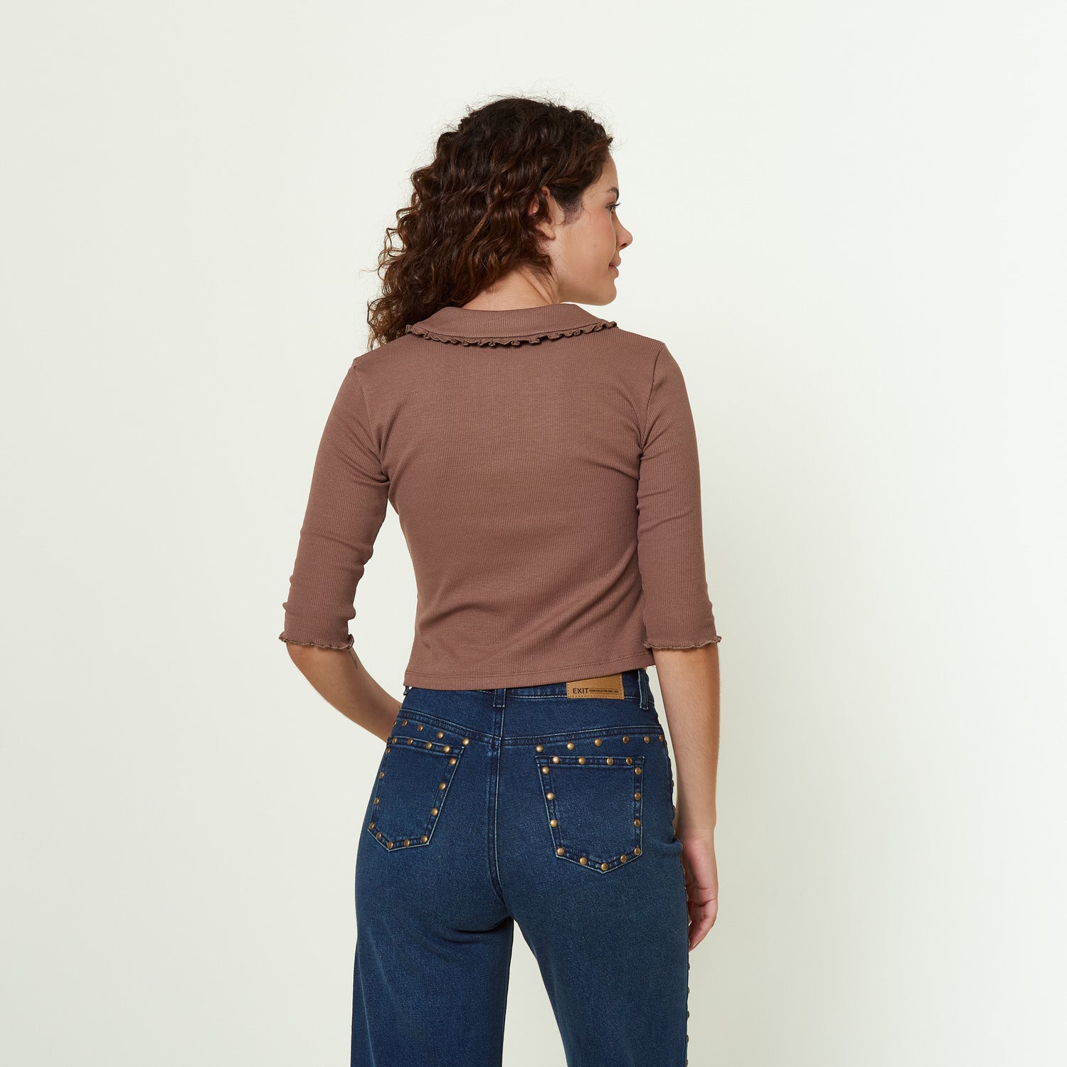 Polo Natalia Marron