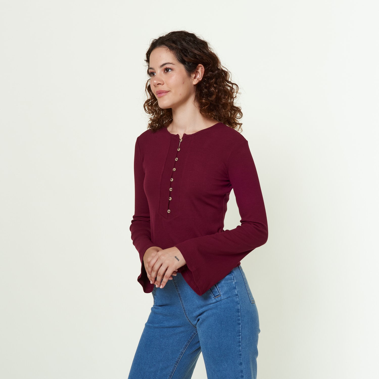 Polo Norma Burgundy