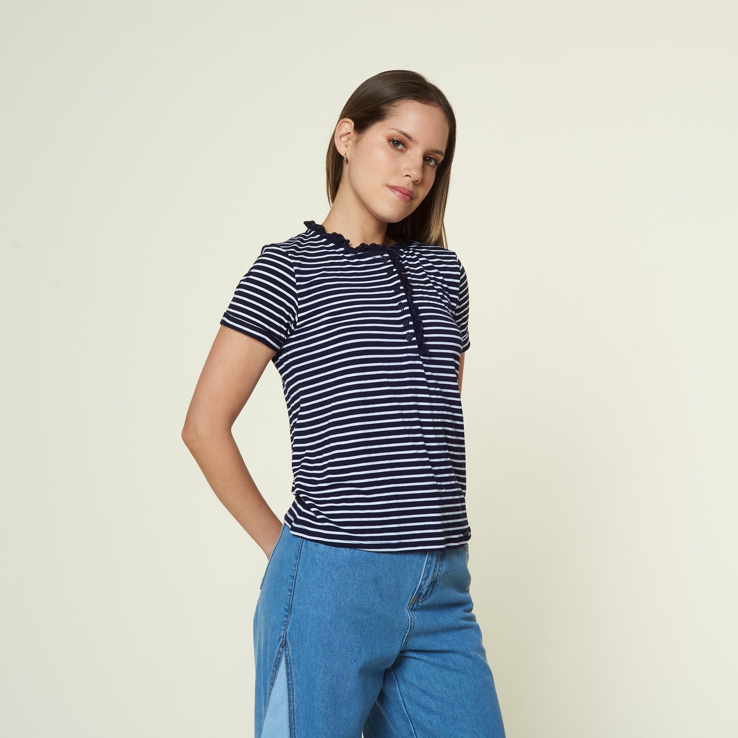 Polo Okina Azul